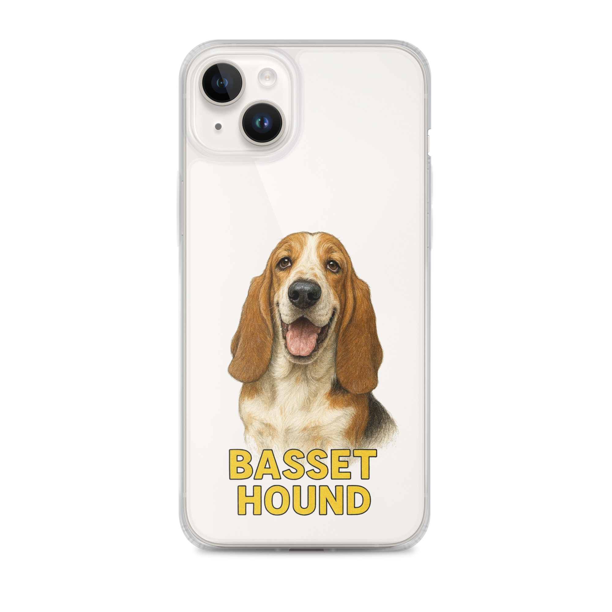 Basset Hound Clear Case for iPhone