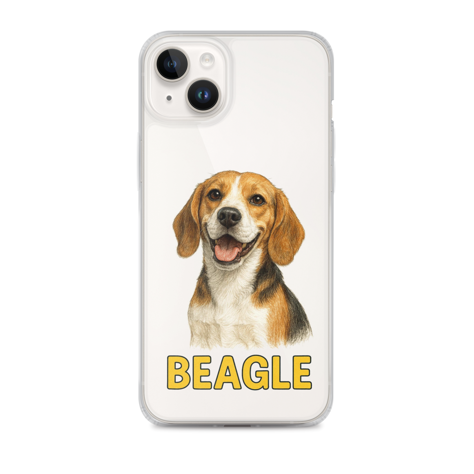 Beagle Clear Case for iPhone