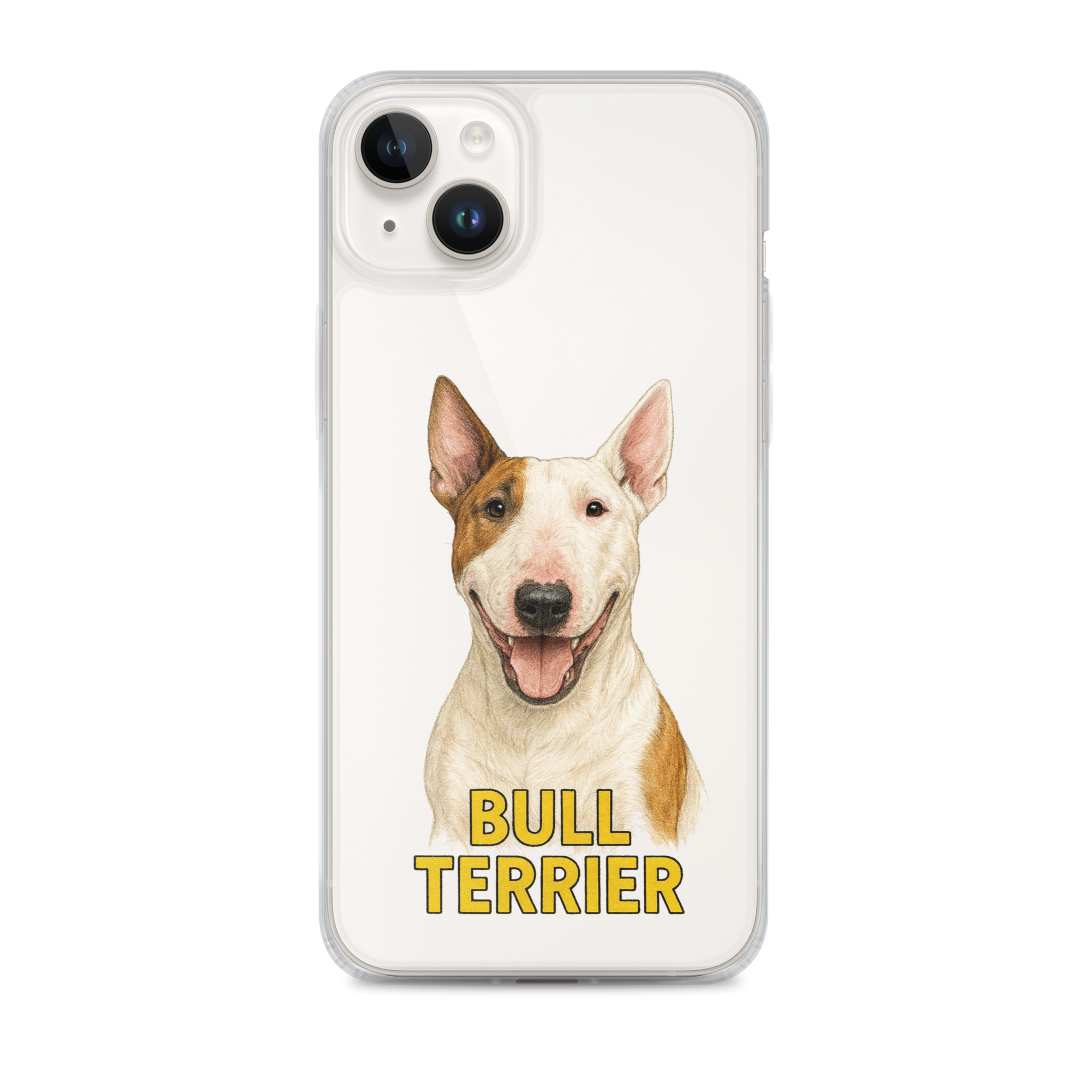 Bull Terrier Clear Case for iPhone