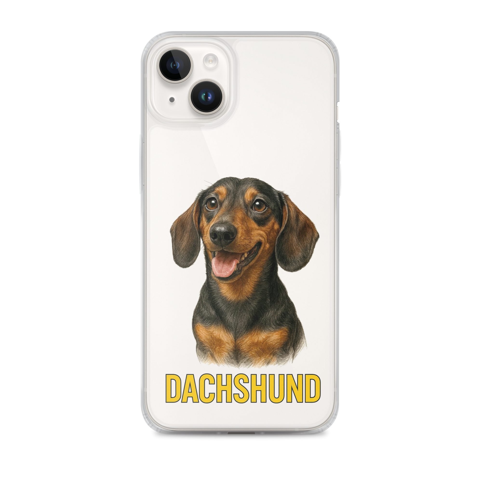 Dachshund Clear Case for iPhone
