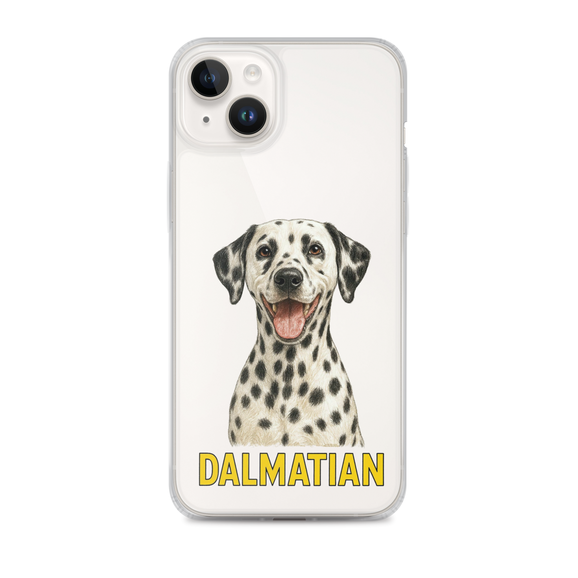 Dalmatian Clear Case for iPhone