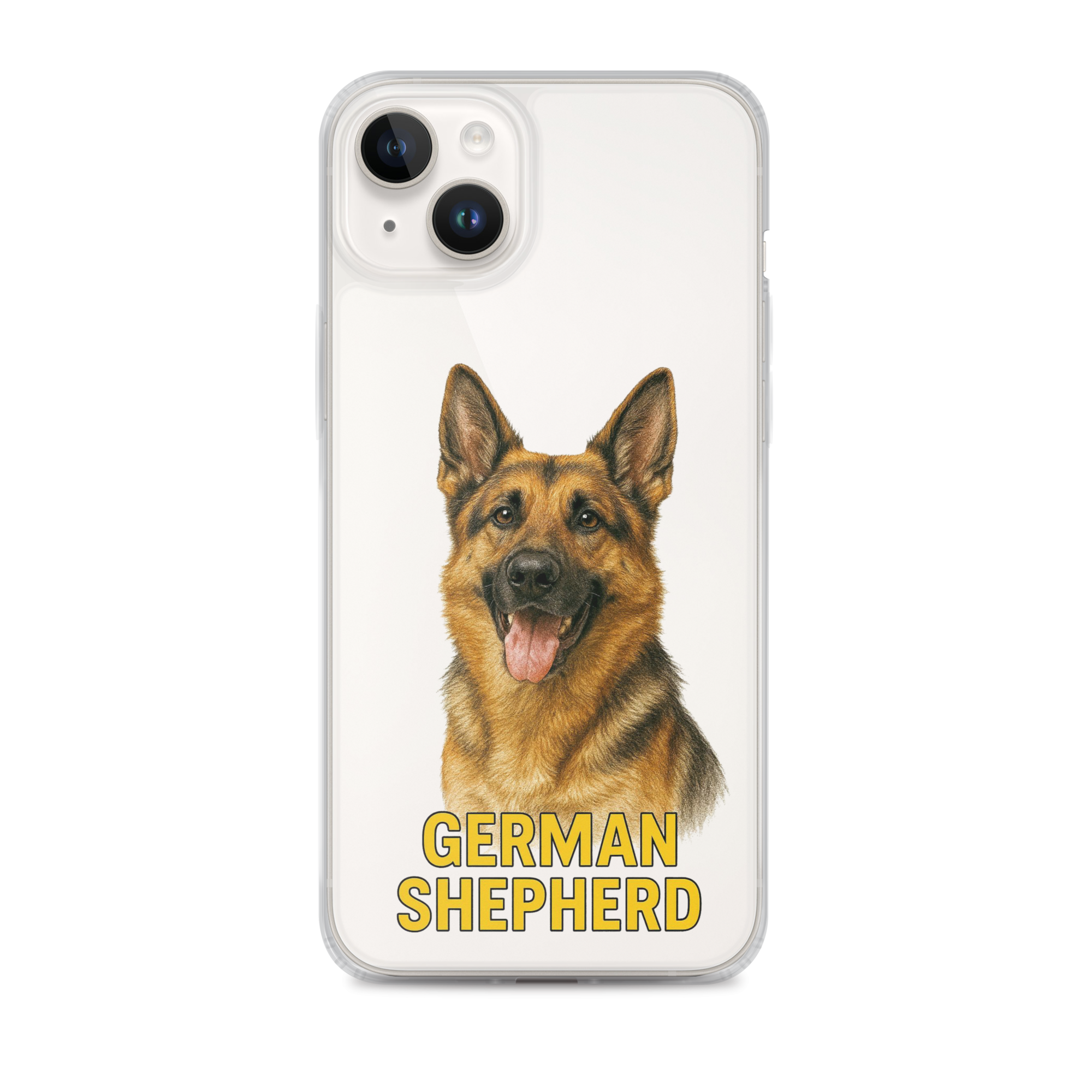 German Shepherd Clear Case for iPhone