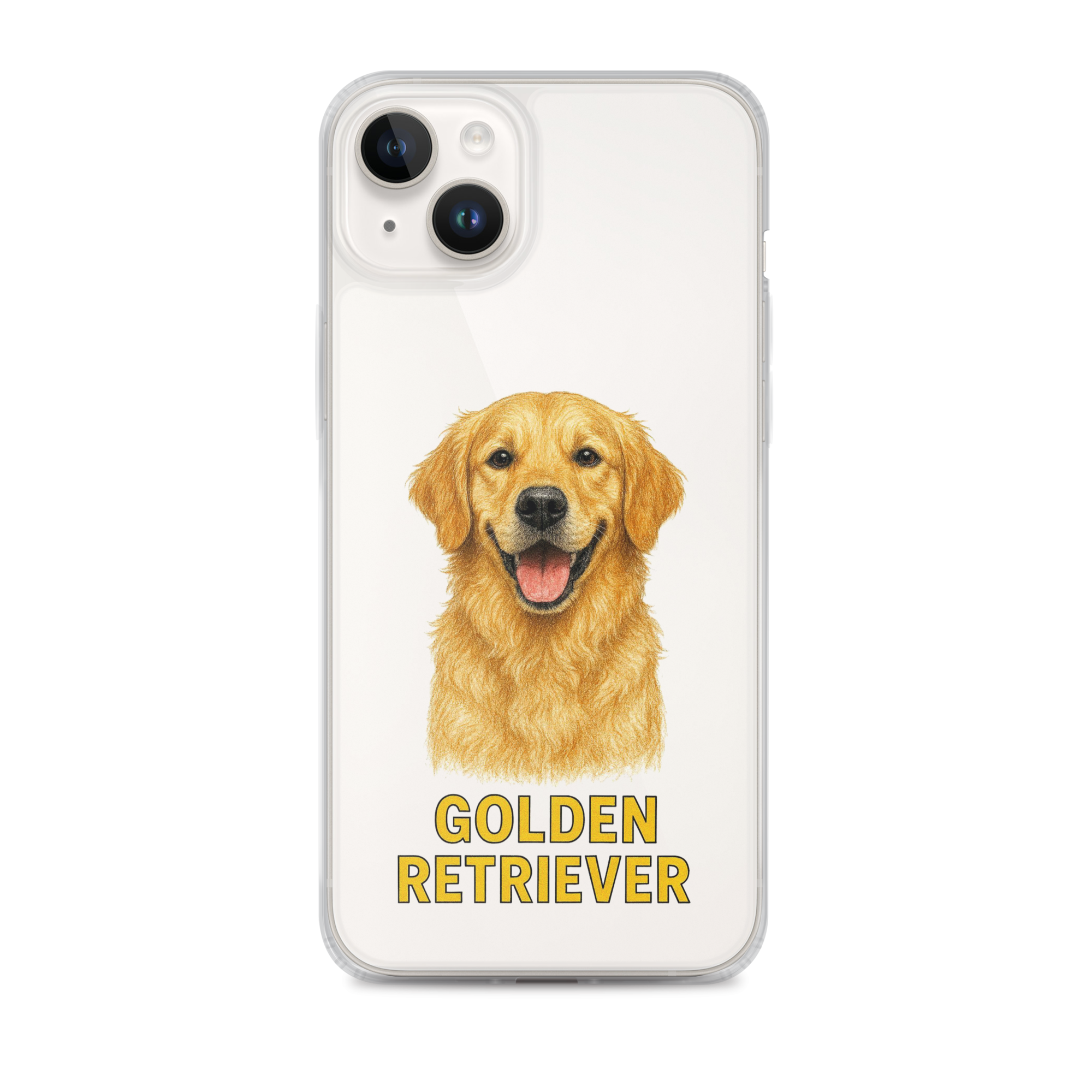 Golden Retriever Clear Case for iPhone