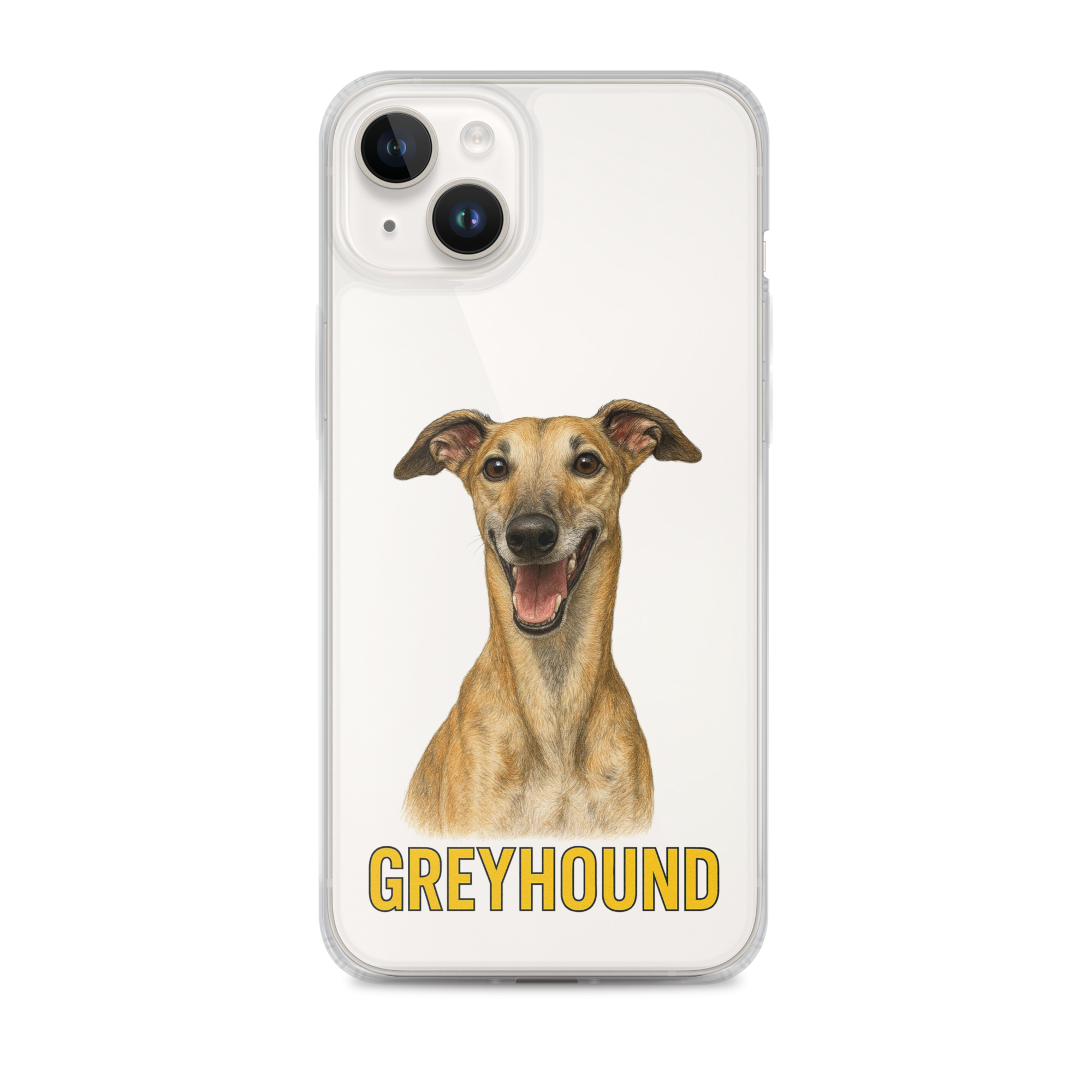 Greyhound Clear Case for iPhone