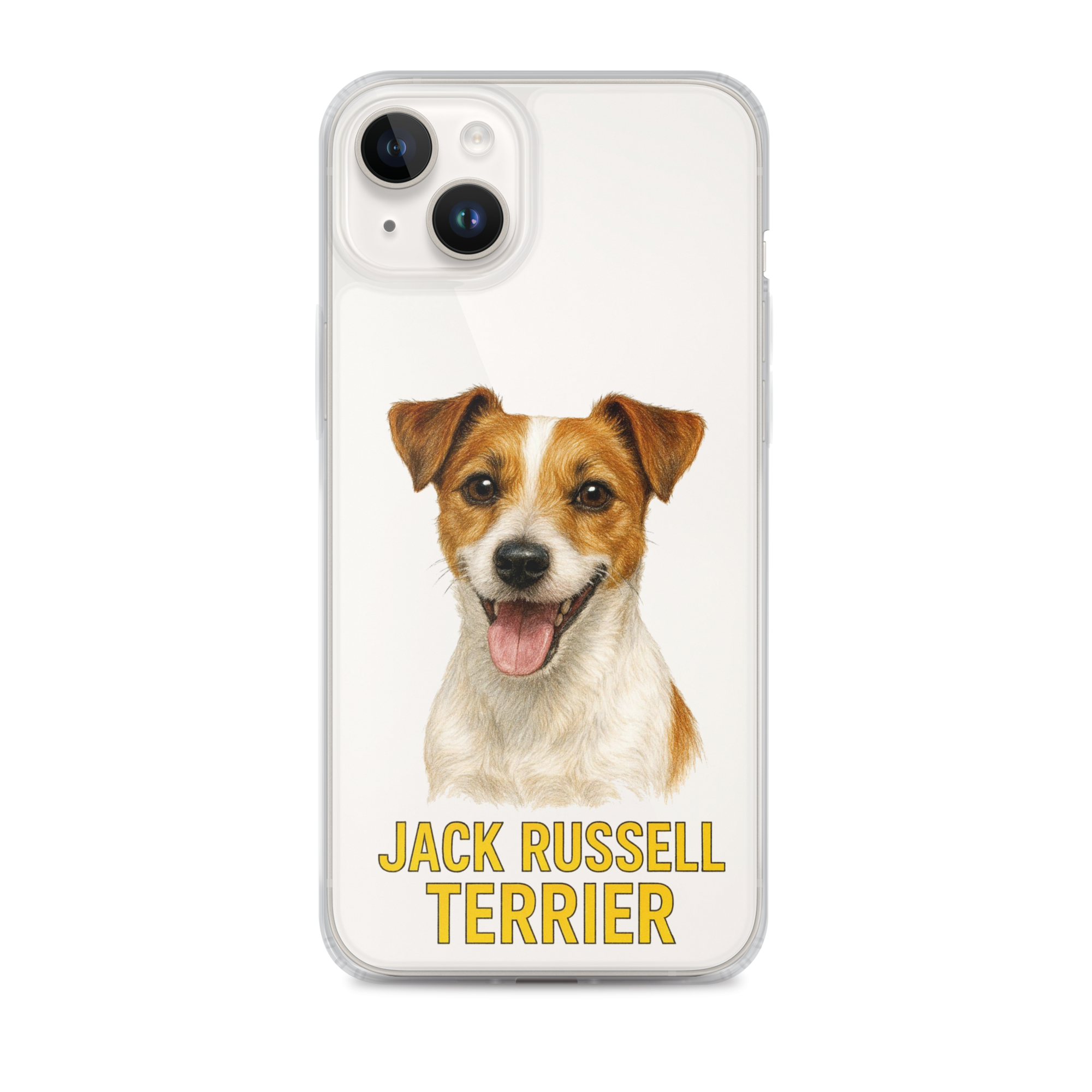 Jack Russell Terrier Clear Case for iPhone