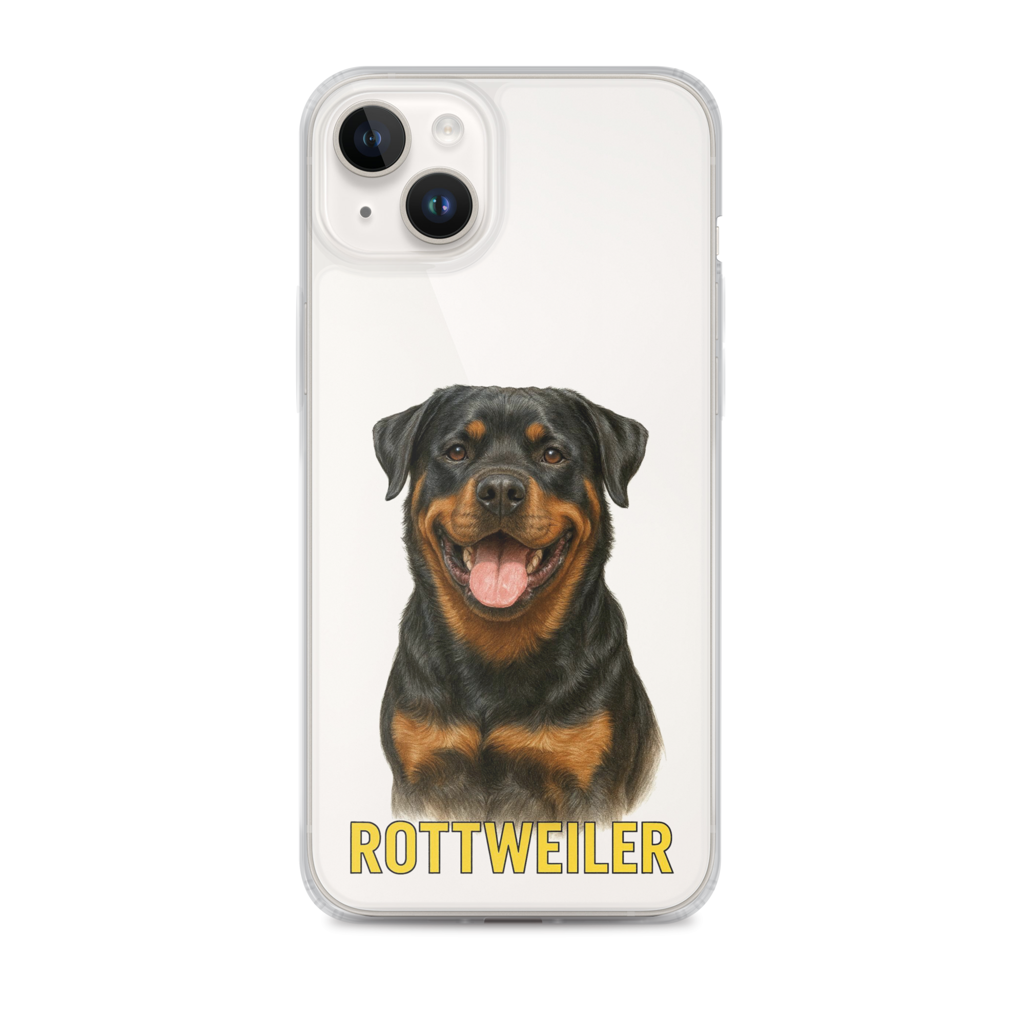 Rottweiler Clear Case for iPhone