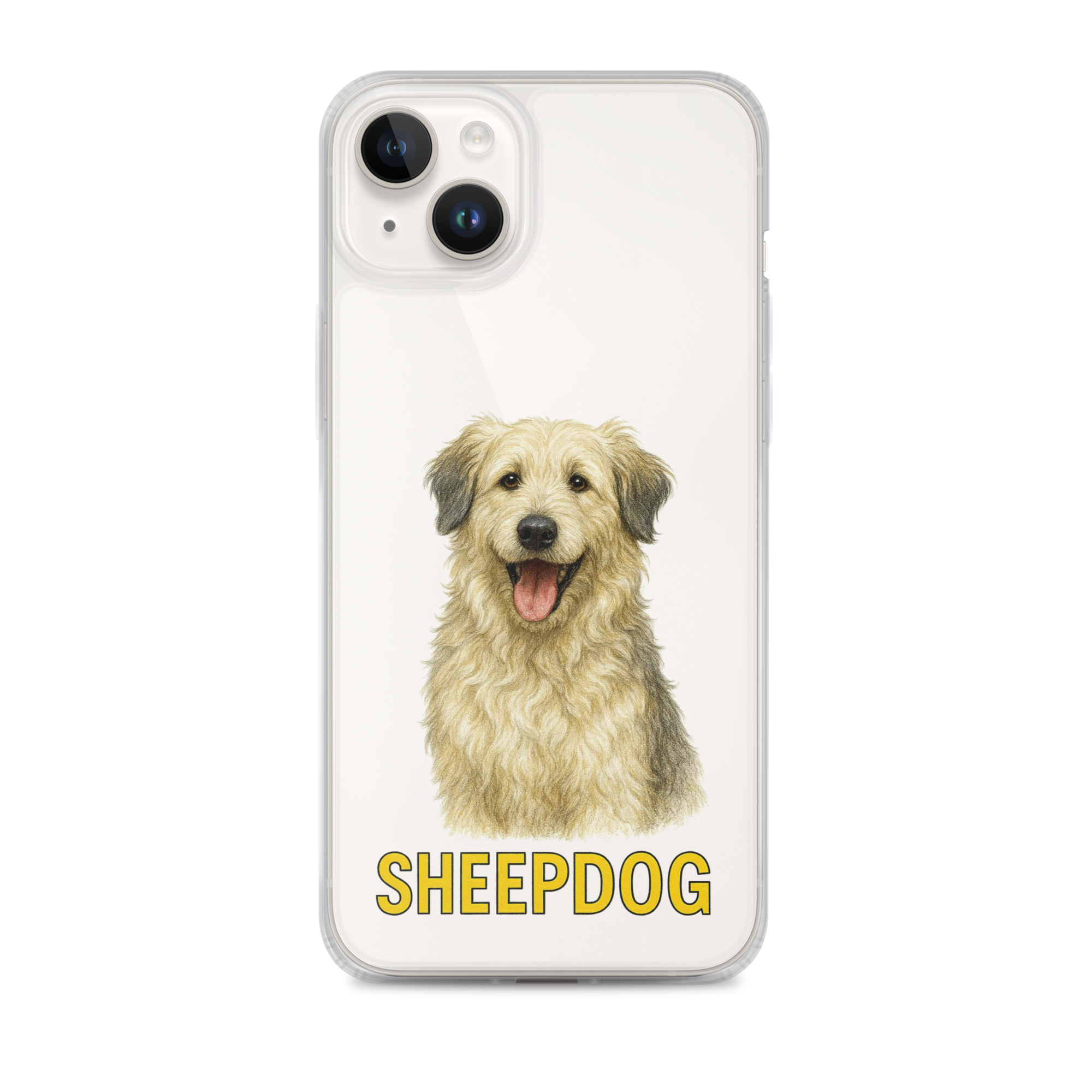 Sheepdog Clear Case for iPhone