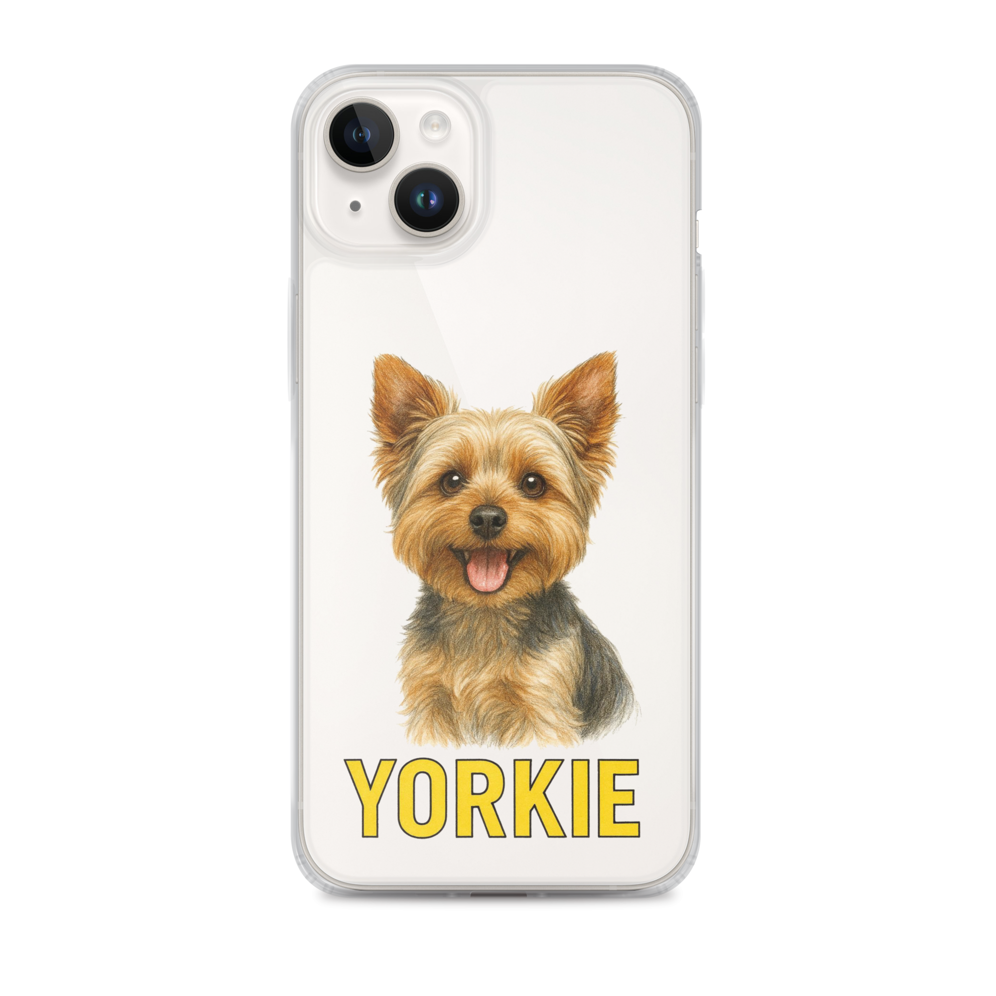 Yorkie Clear Case for iPhone