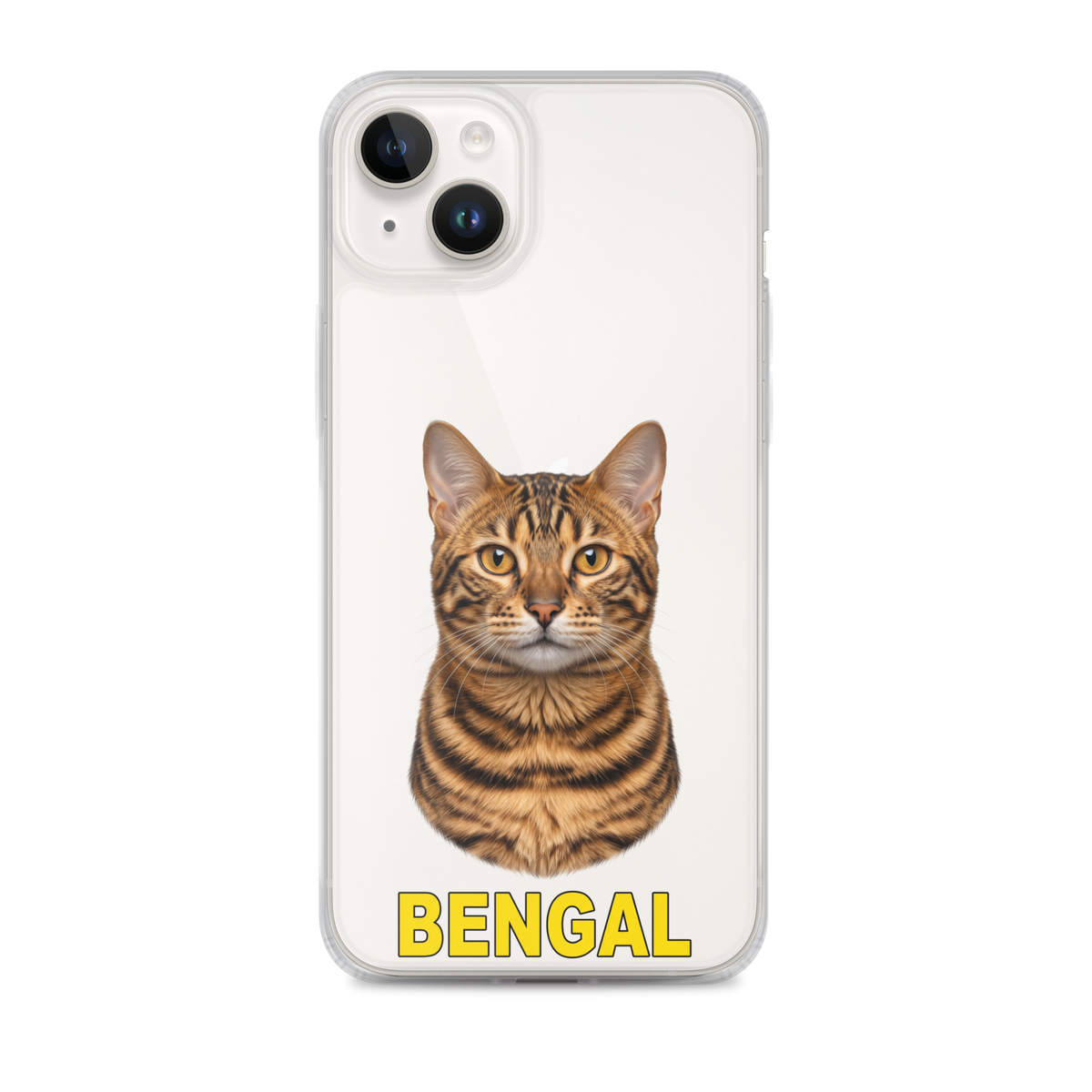 Bengal Cat Clear Case for iPhone®