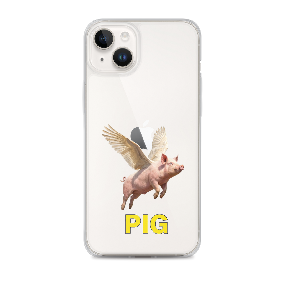 Flying Pig Clear Case for iPhone®