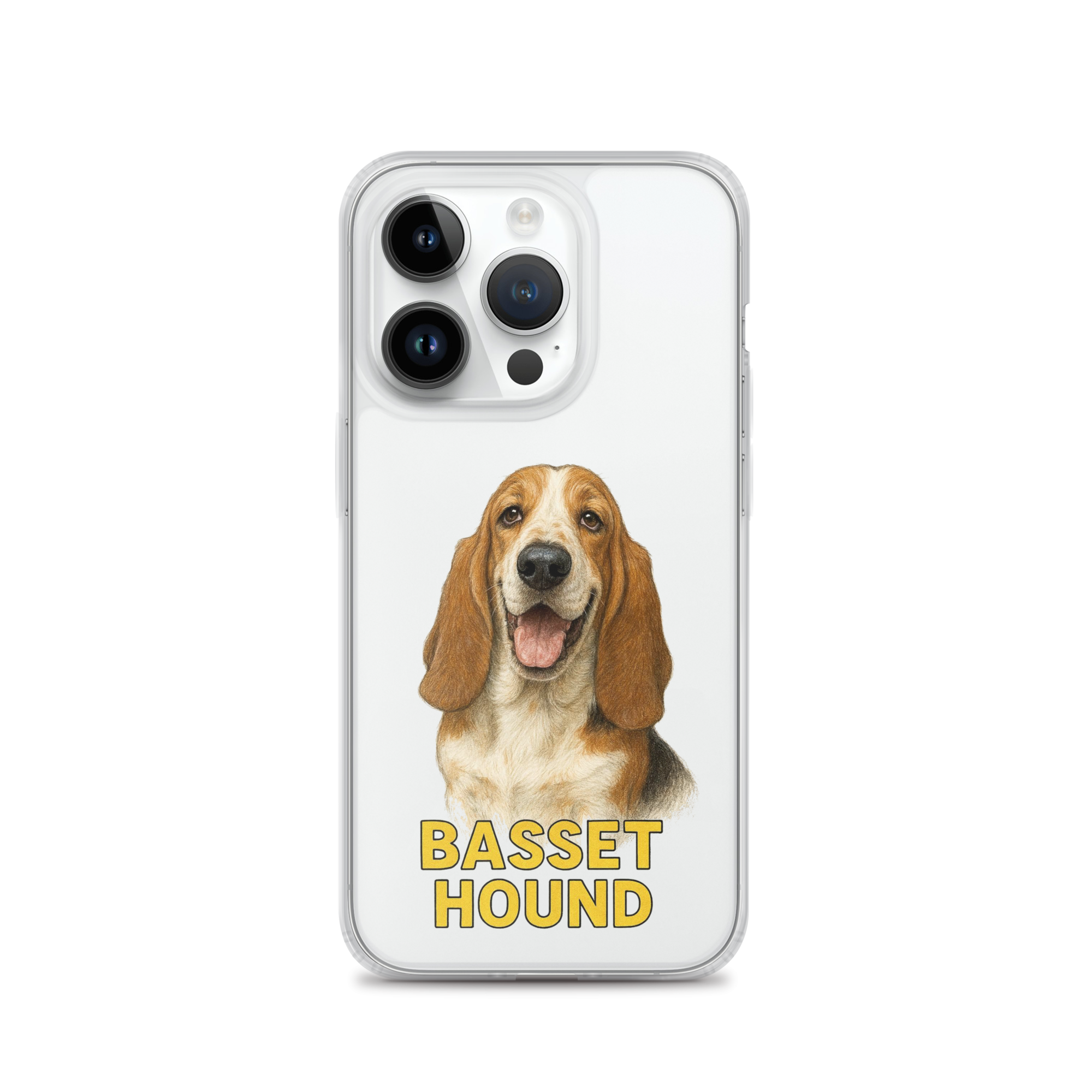 Basset Hound Clear Case for iPhone