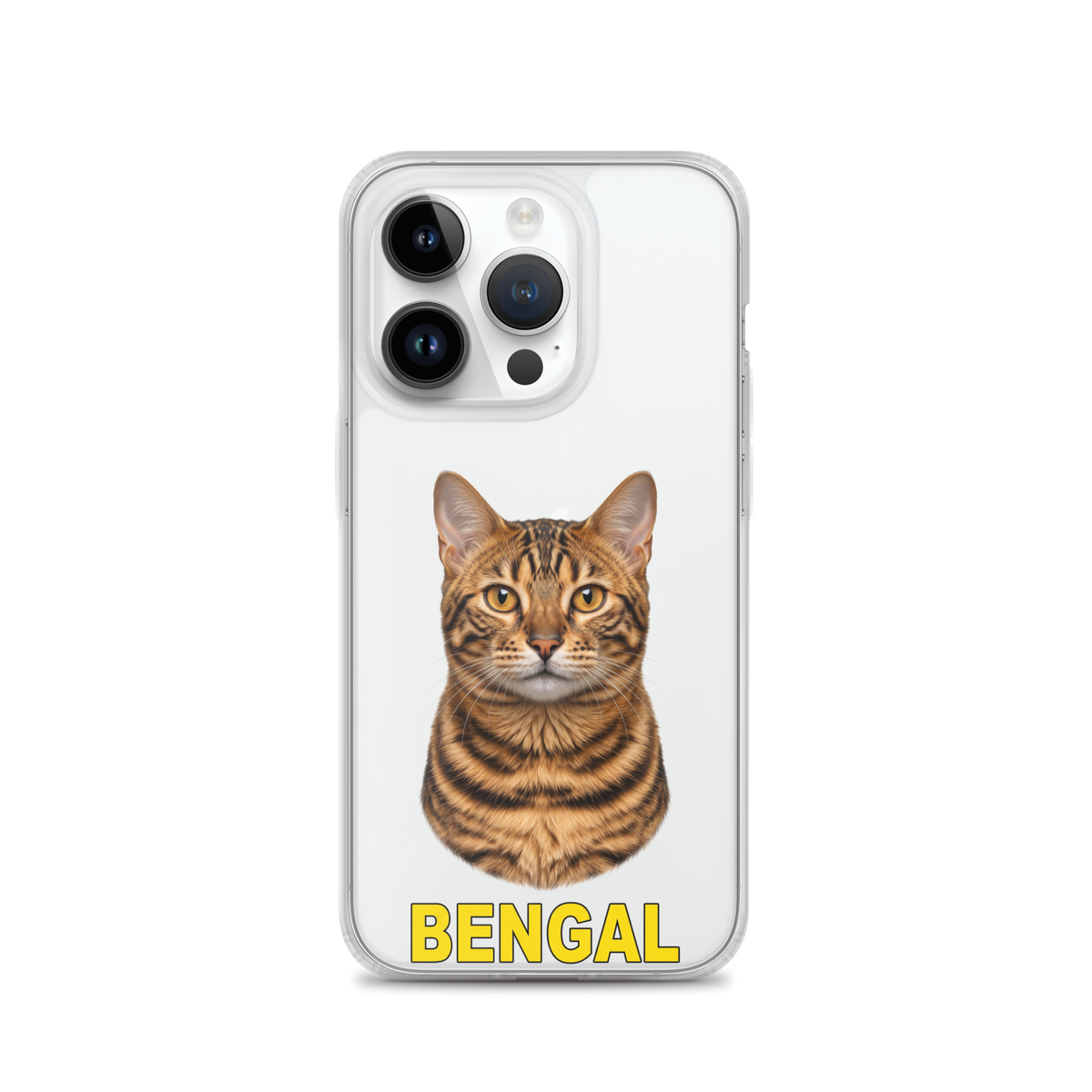 Bengal Cat Clear Case for iPhone®