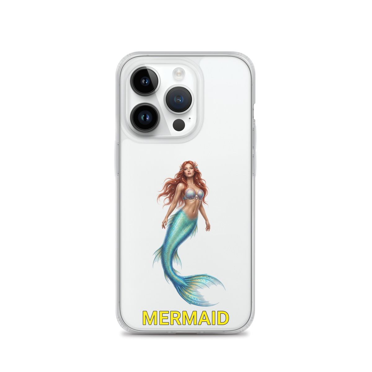 Mermaid Clear Case for iPhone®