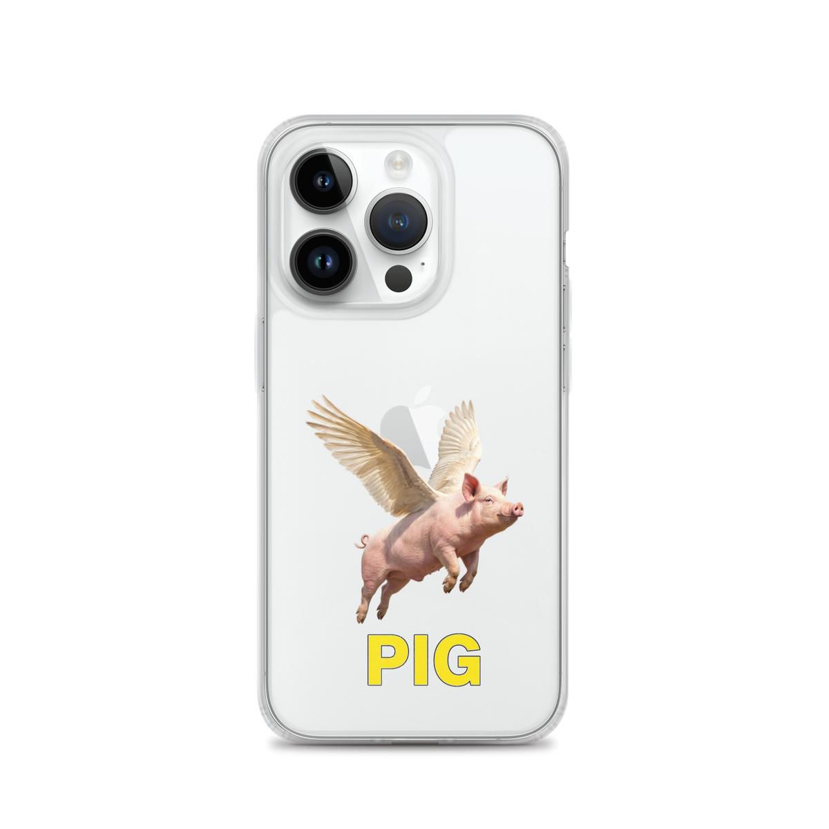 Flying Pig Clear Case for iPhone®
