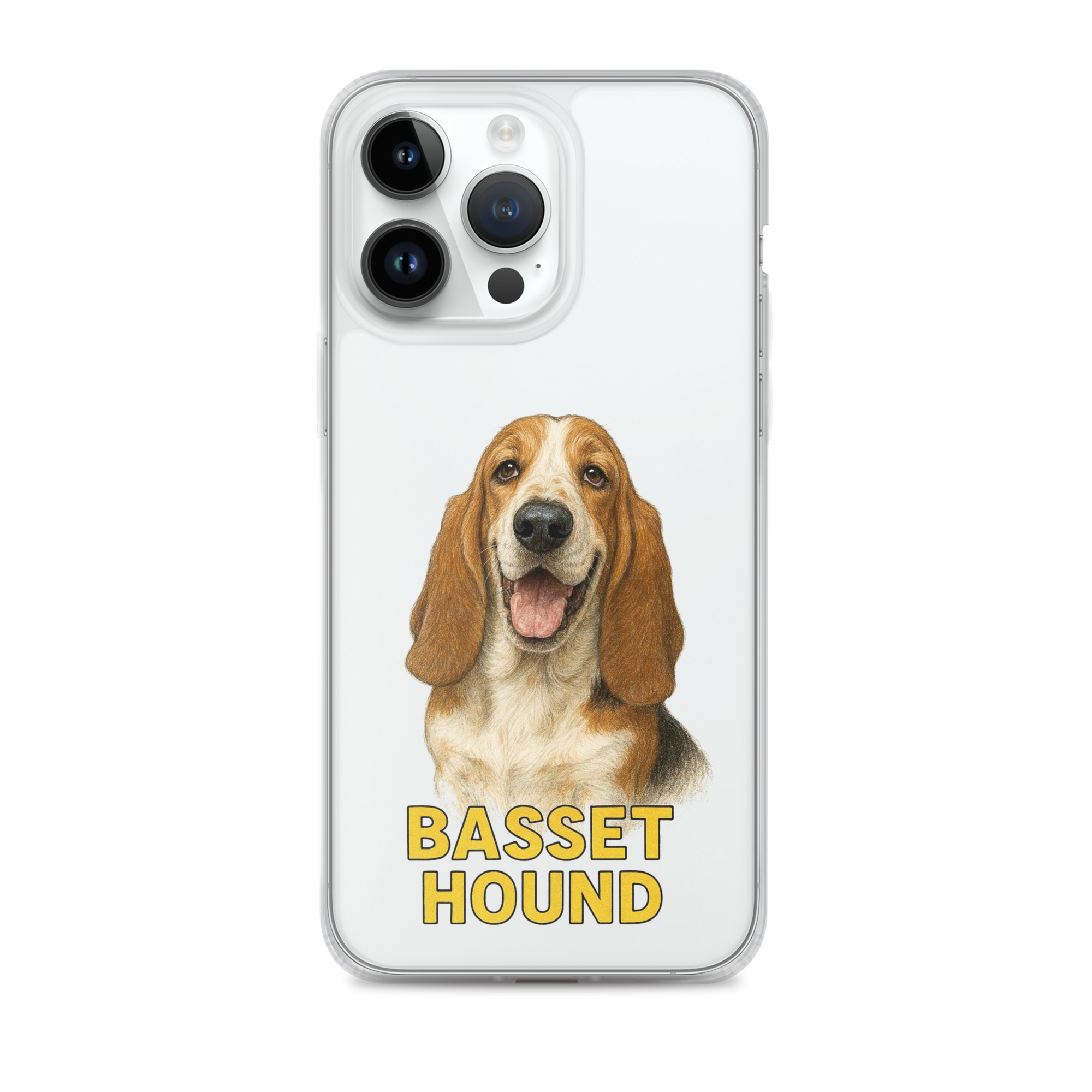 Basset Hound Clear Case for iPhone