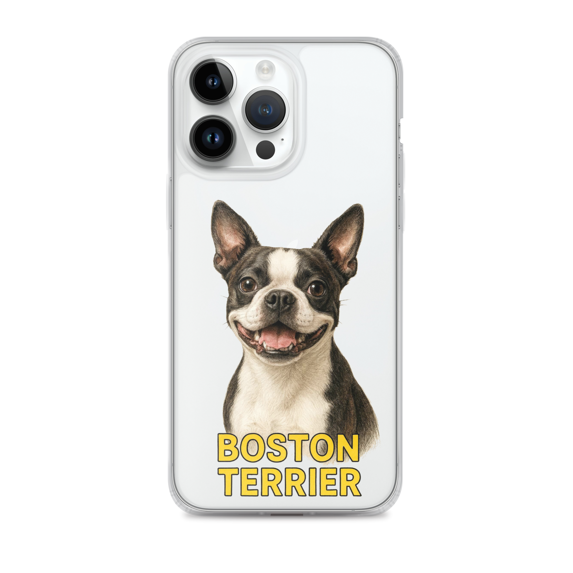 Boston Terrier Clear Case for iPhone