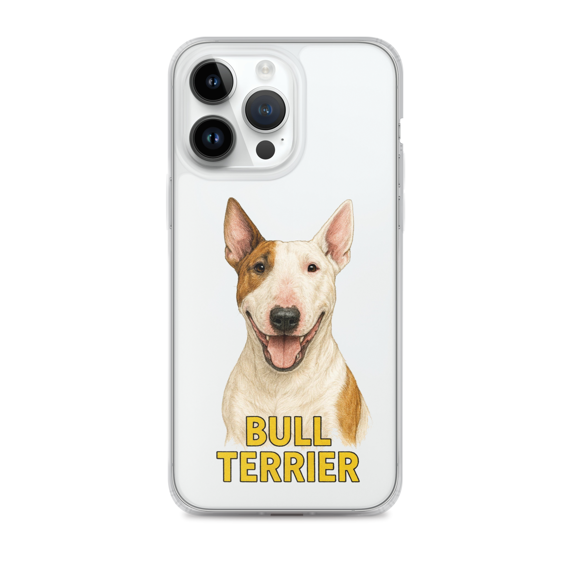 Bull Terrier Clear Case for iPhone