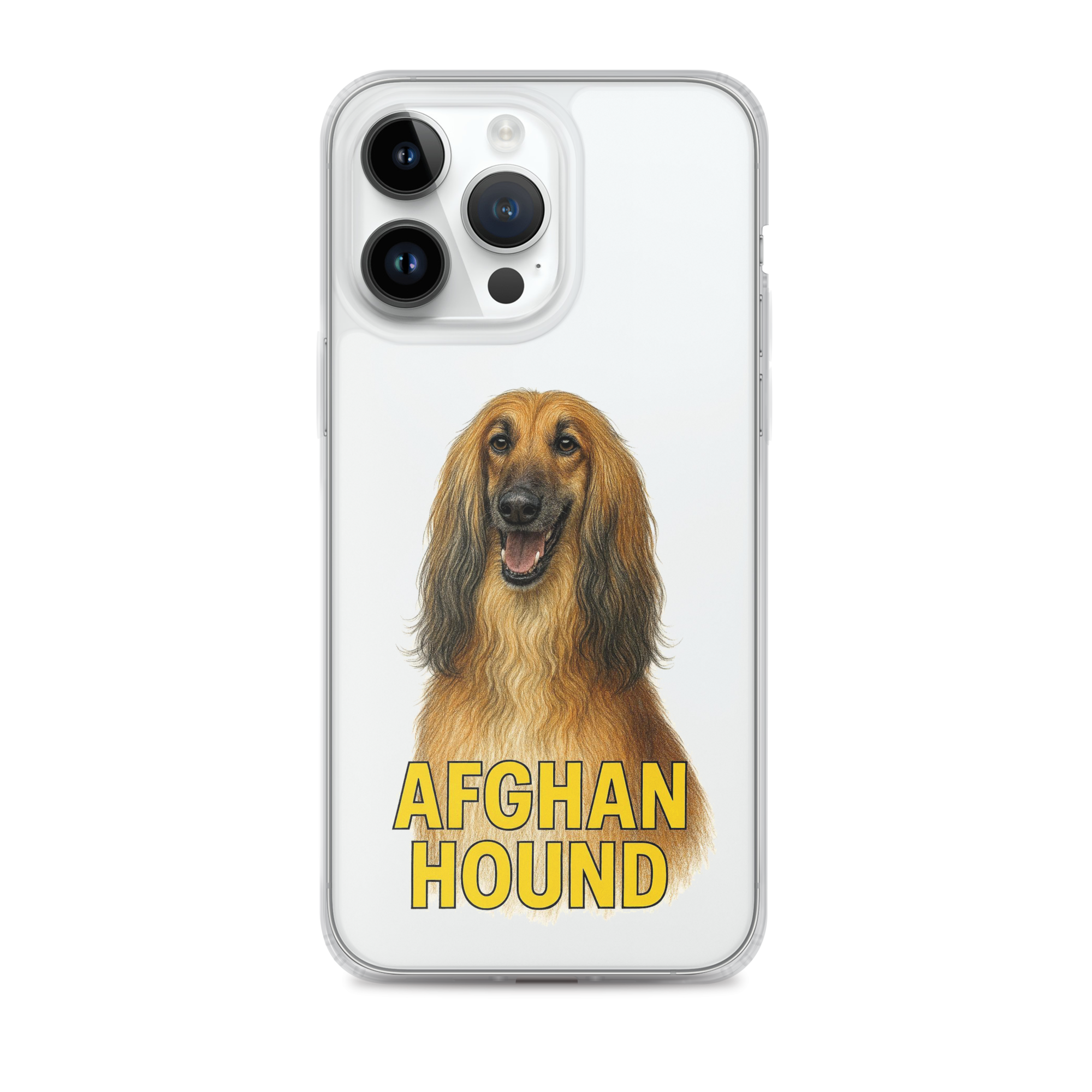 Afghan Hound Clear Case for iPhone