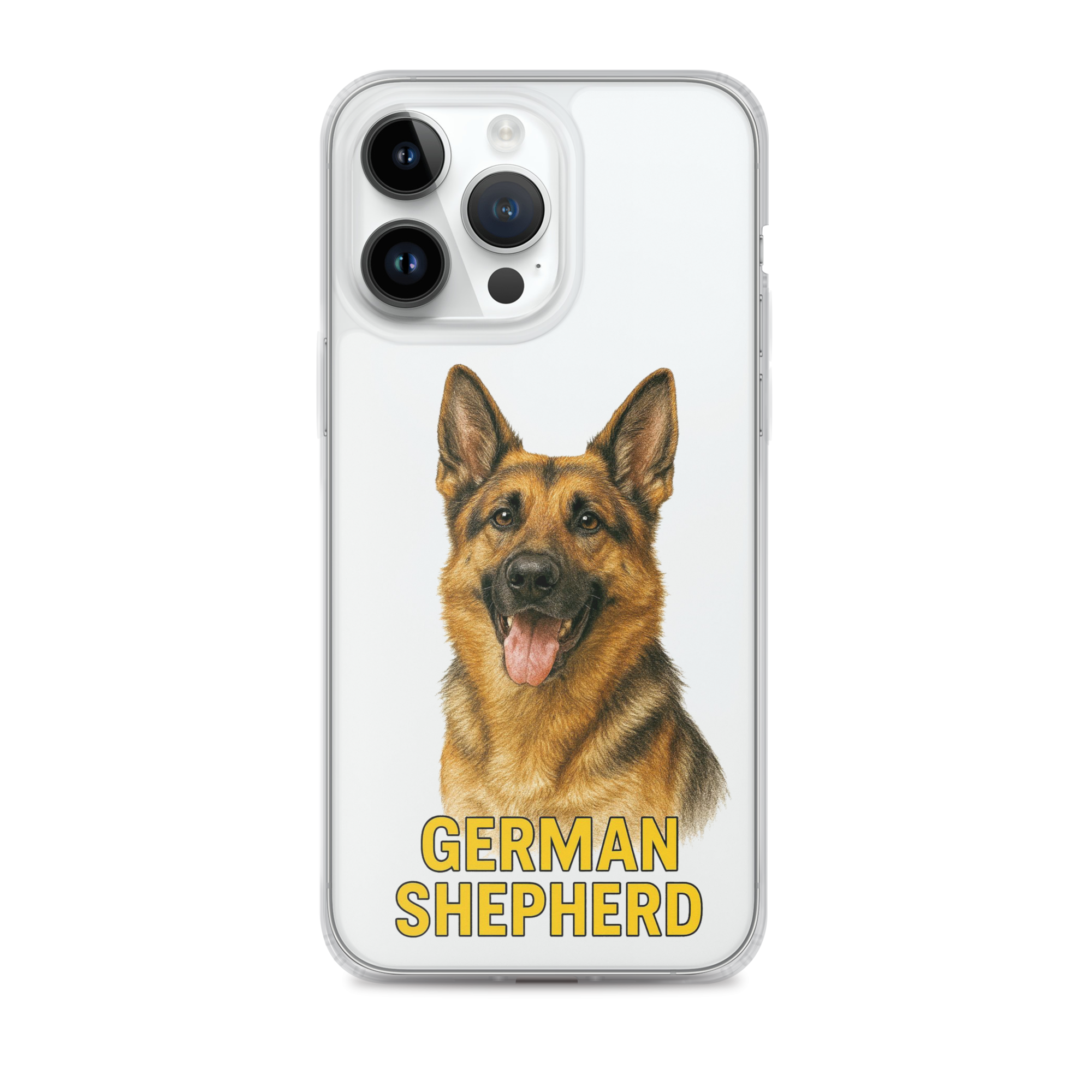 German Shepherd Clear Case for iPhone