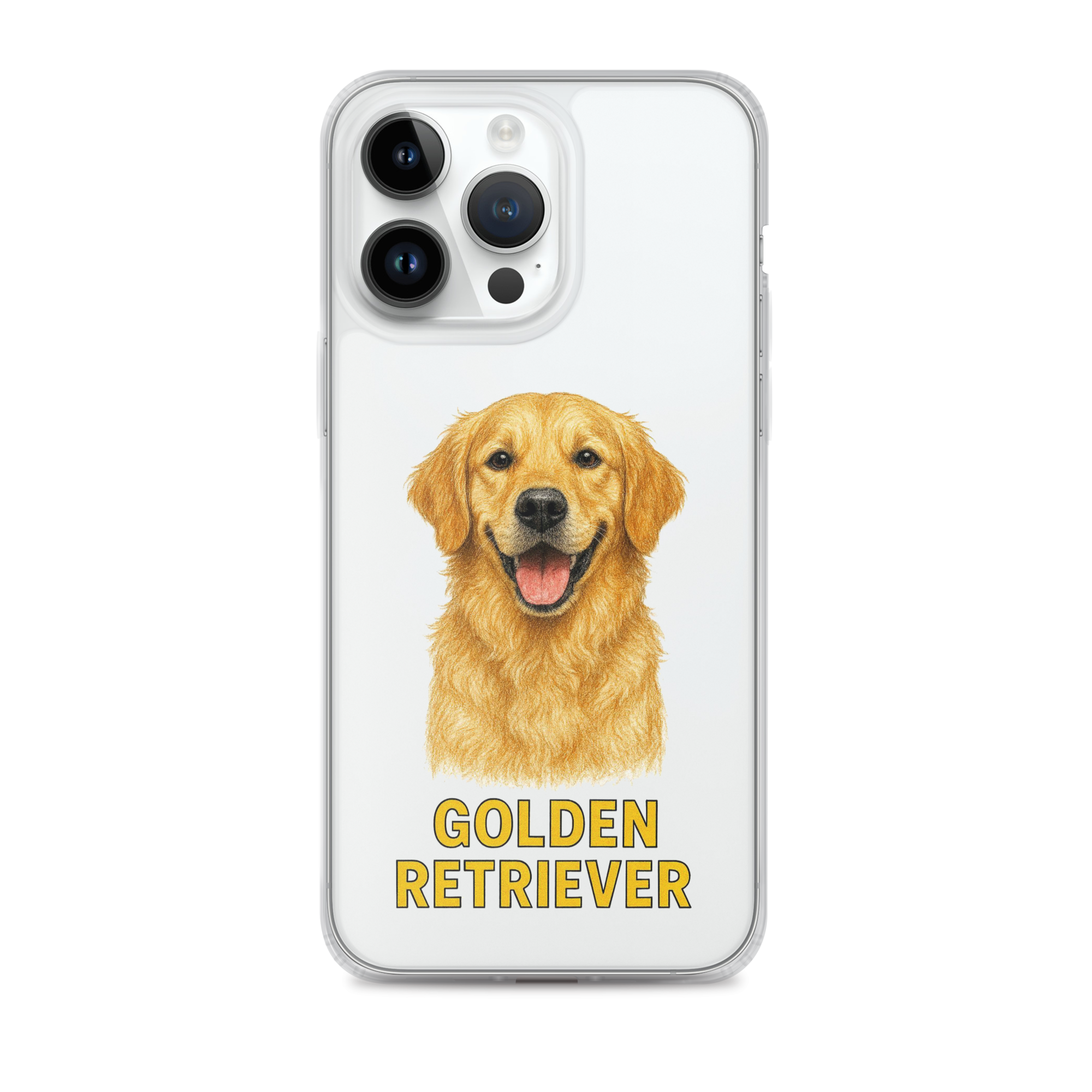 Golden Retriever Clear Case for iPhone