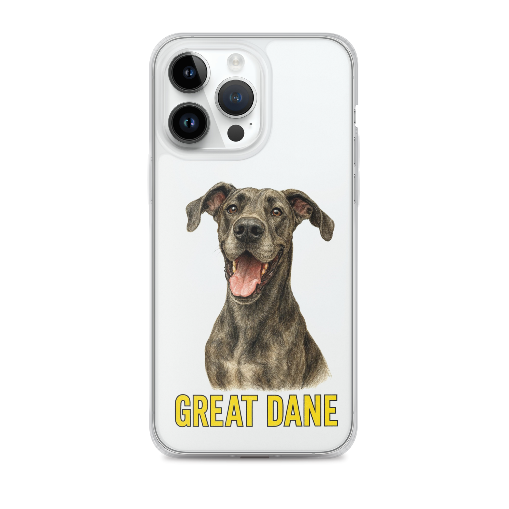Great Dane Clear Case for iPhone