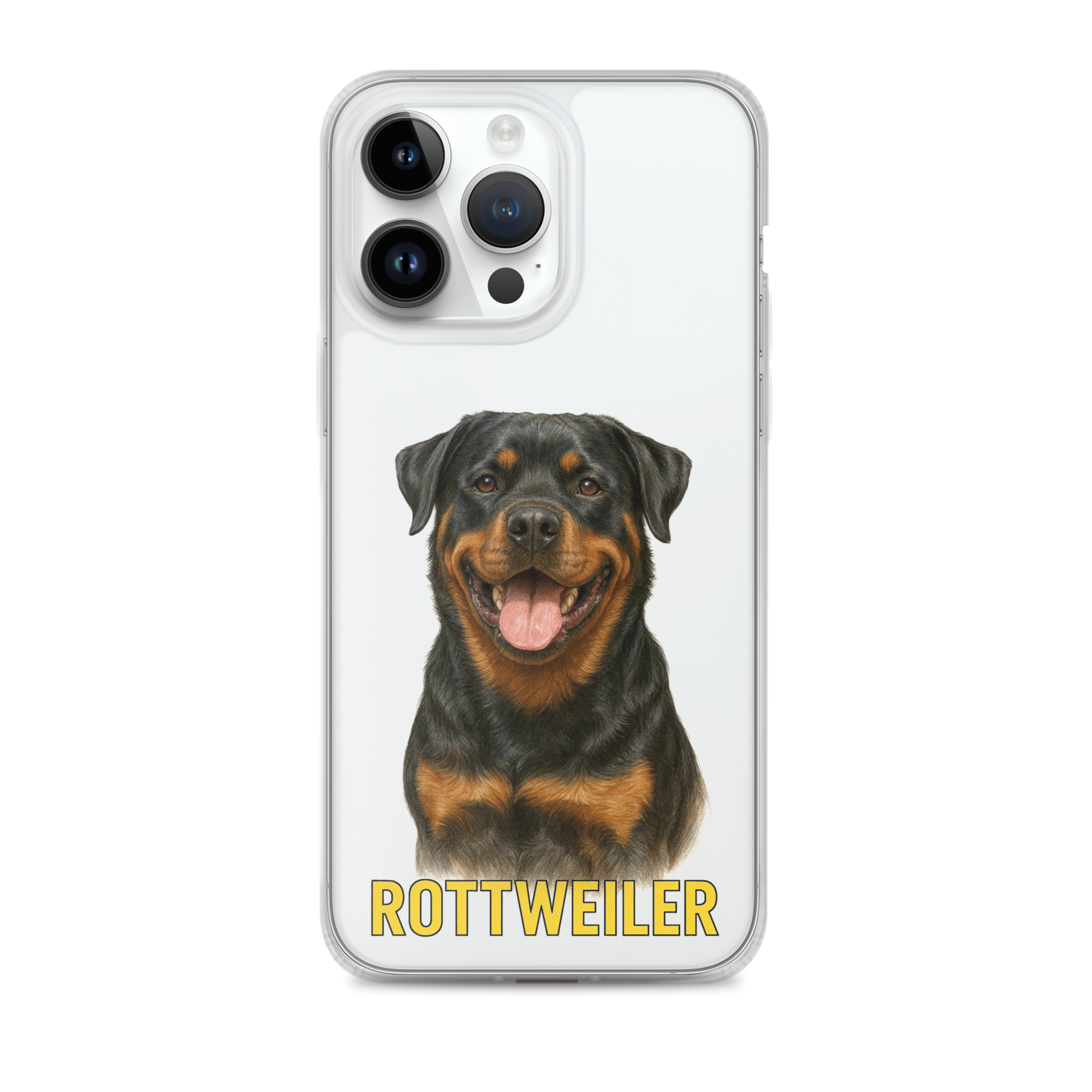 Rottweiler Clear Case for iPhone
