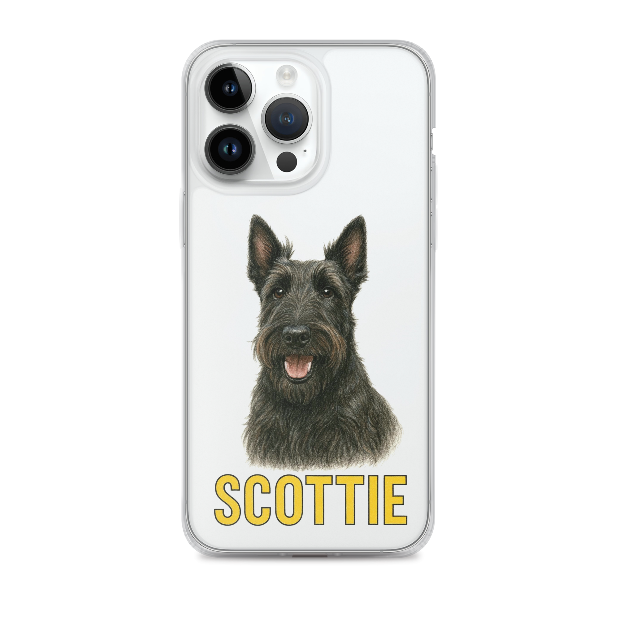 Scottie Clear Case for iPhone