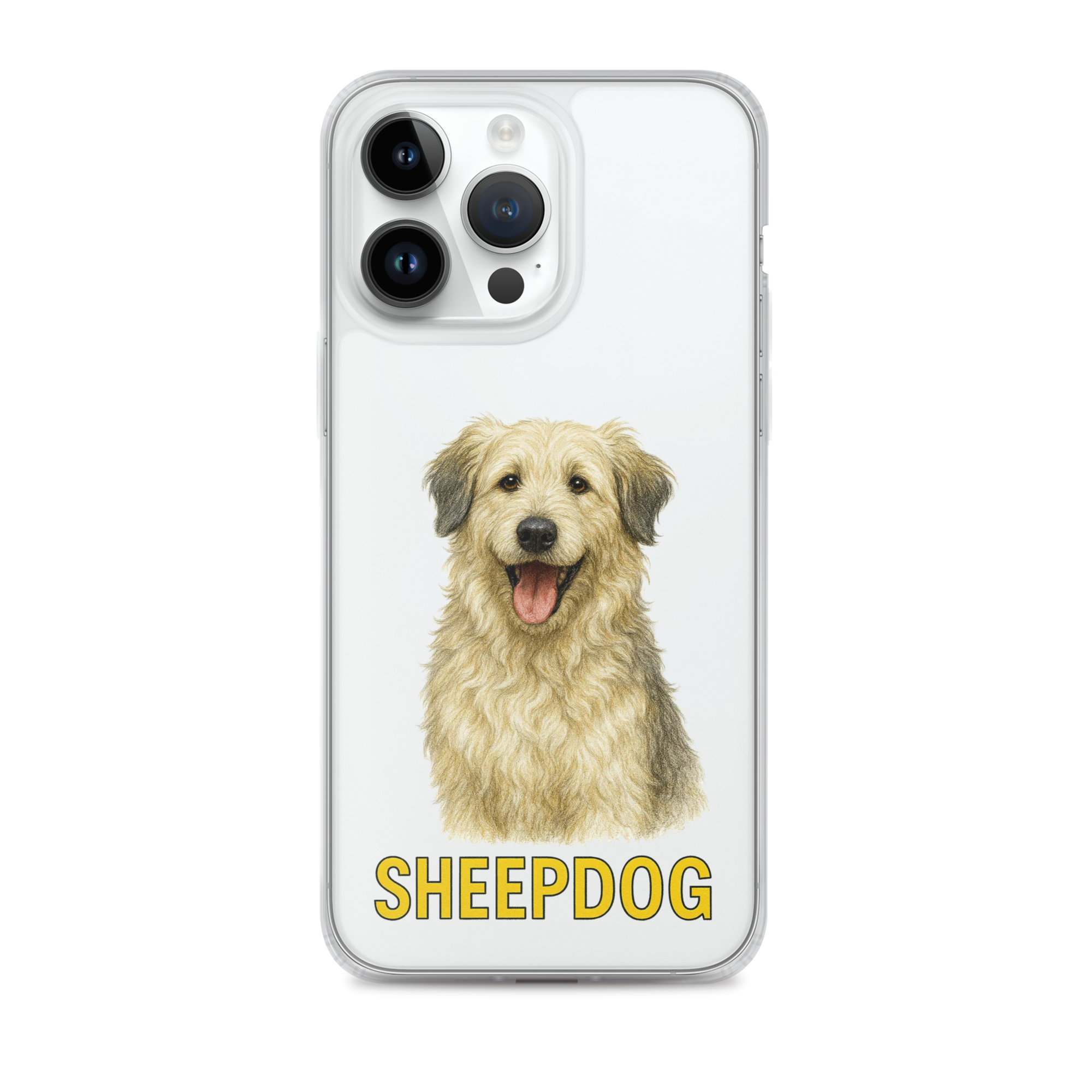 Sheepdog Clear Case for iPhone