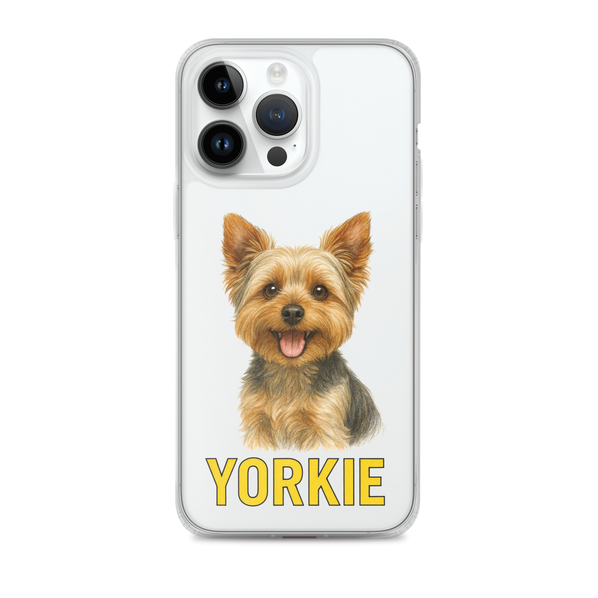 Yorkie Clear Case for iPhone