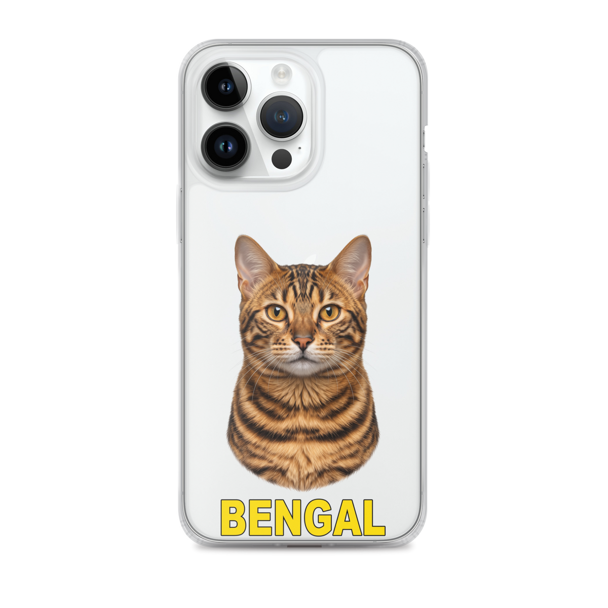 Bengal Cat Clear Case for iPhone®