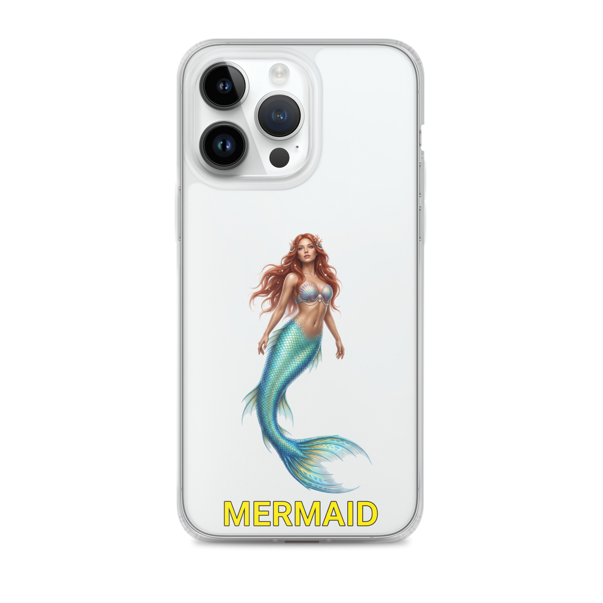 Mermaid Clear Case for iPhone®