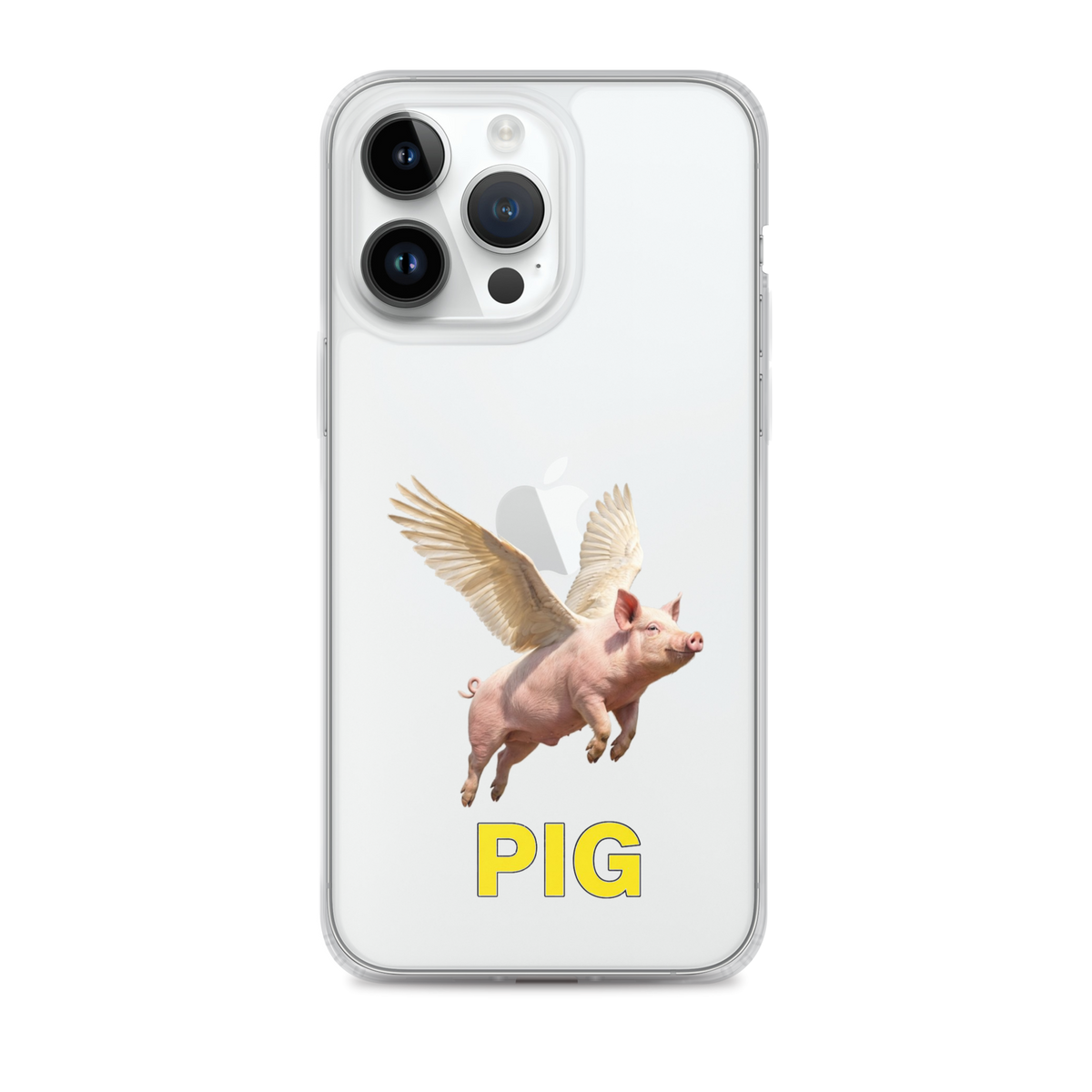 Flying Pig Clear Case for iPhone®