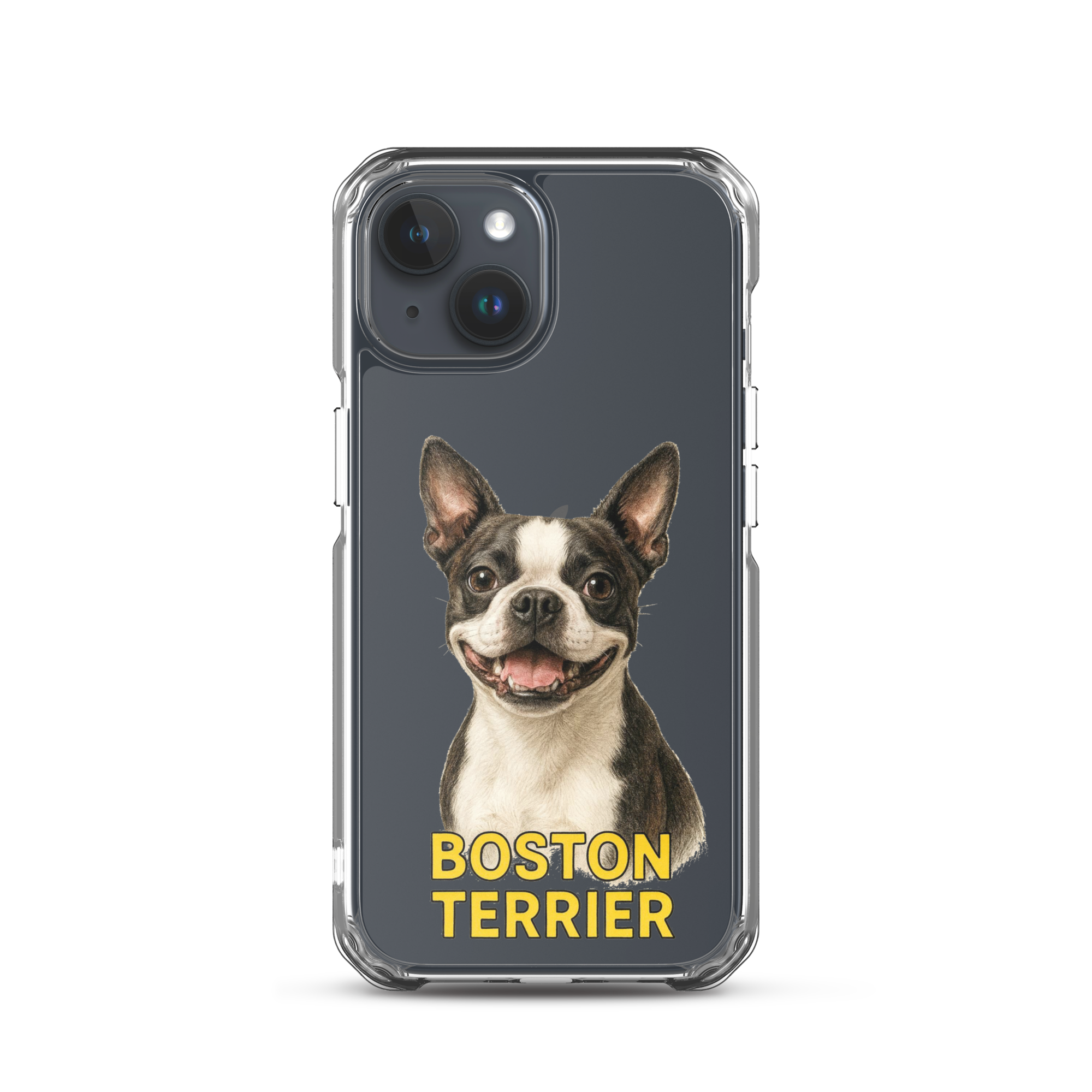 Boston Terrier Clear Case for iPhone
