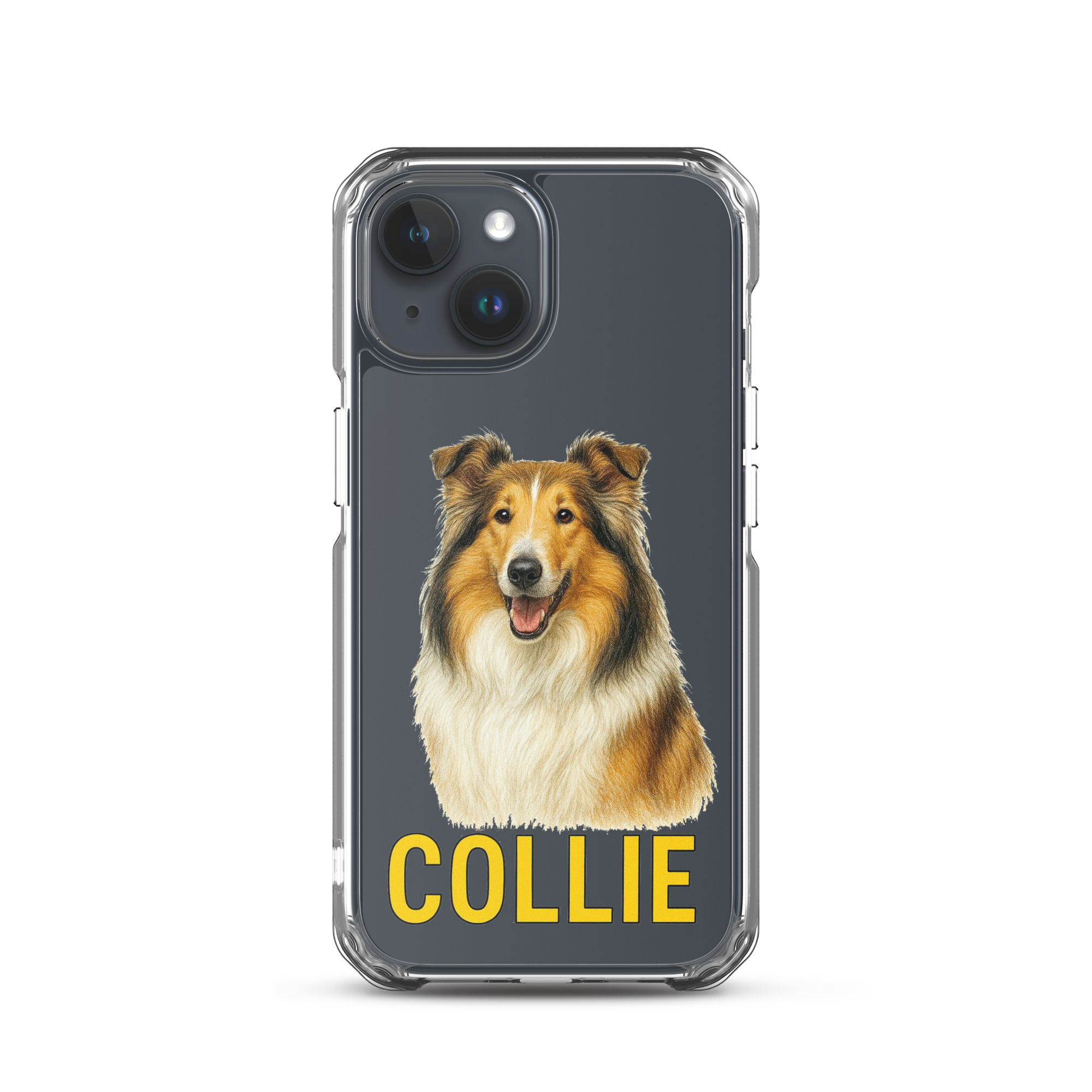 Collie Clear Case for iPhone