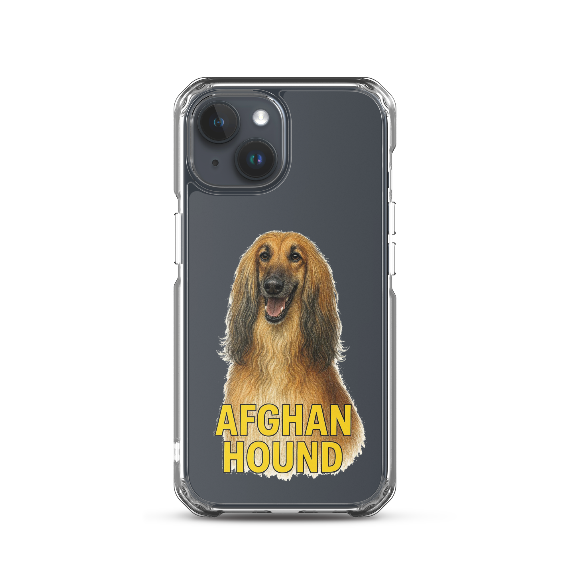 Afghan Hound Clear Case for iPhone