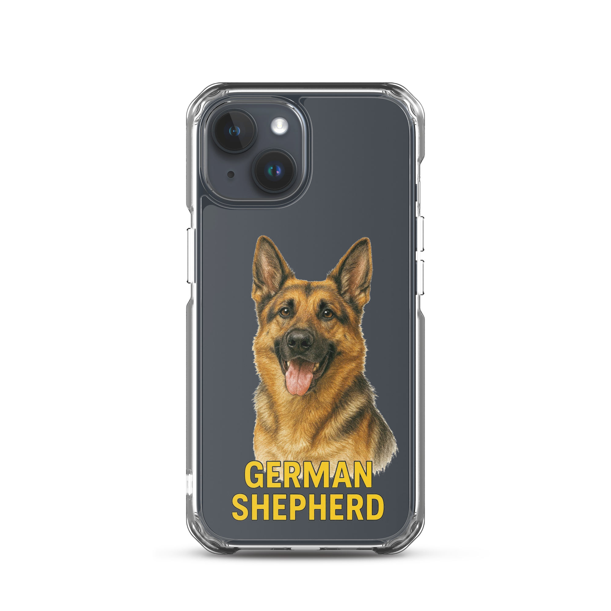 German Shepherd Clear Case for iPhone