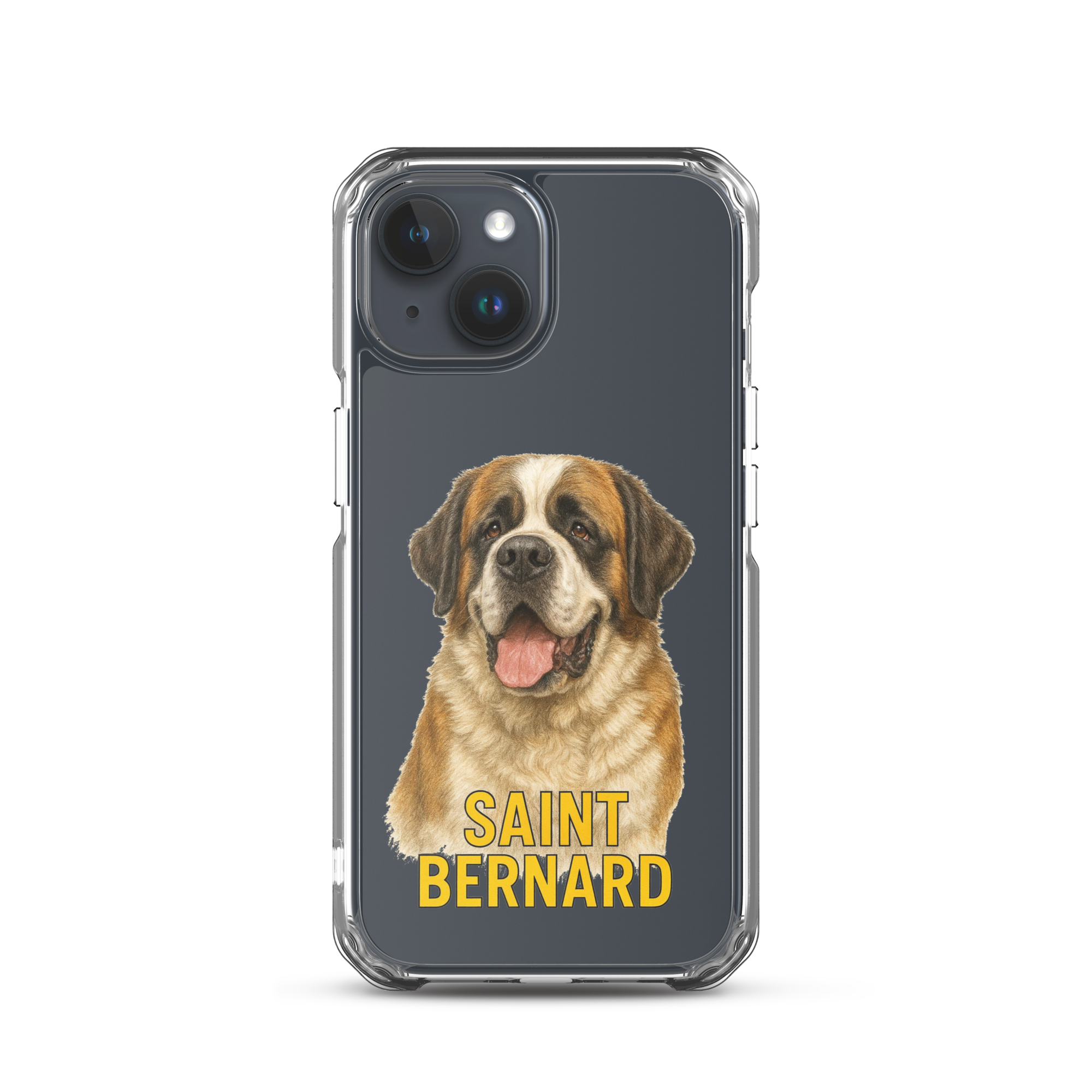 Saint Bernard Clear Case for iPhone