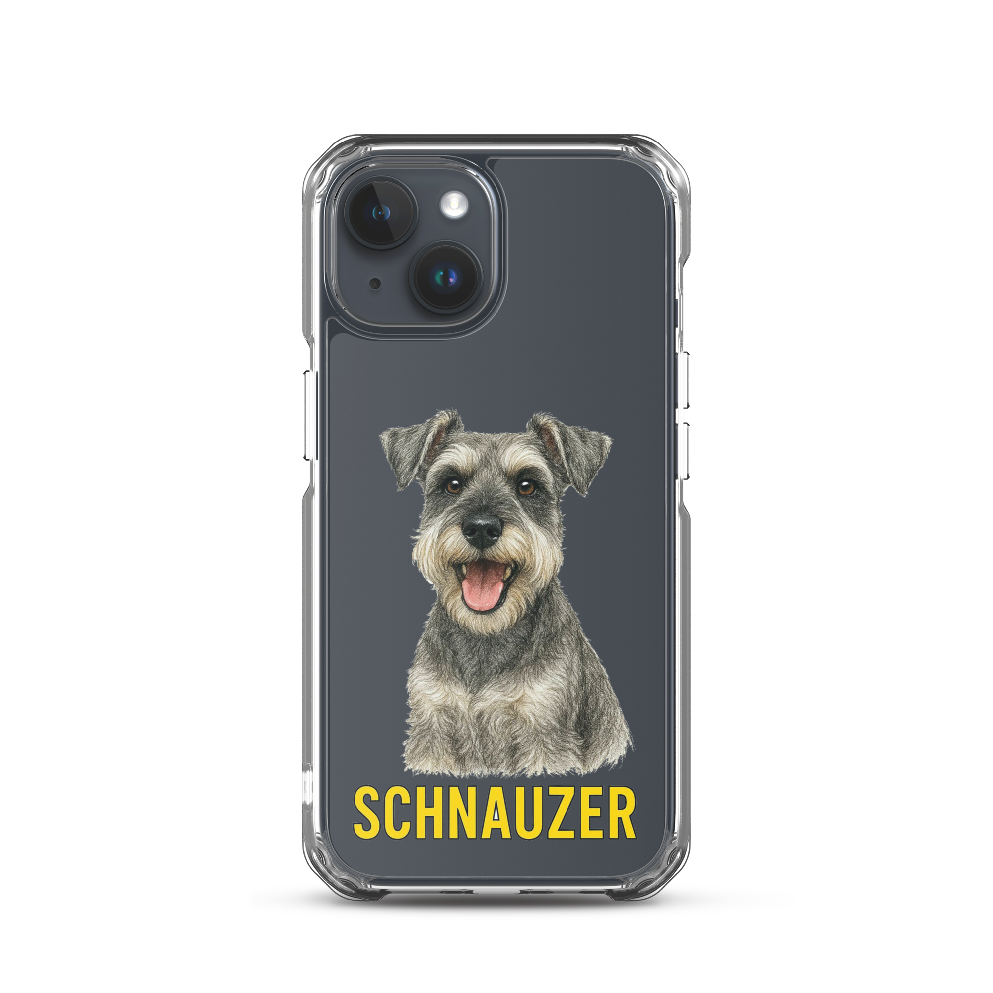 Schnauzer Clear Case for iPhone