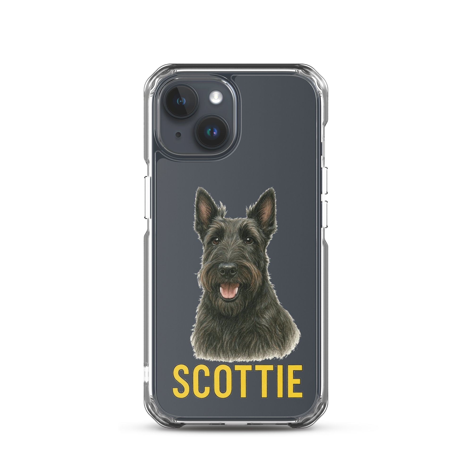 Scottie Clear Case for iPhone