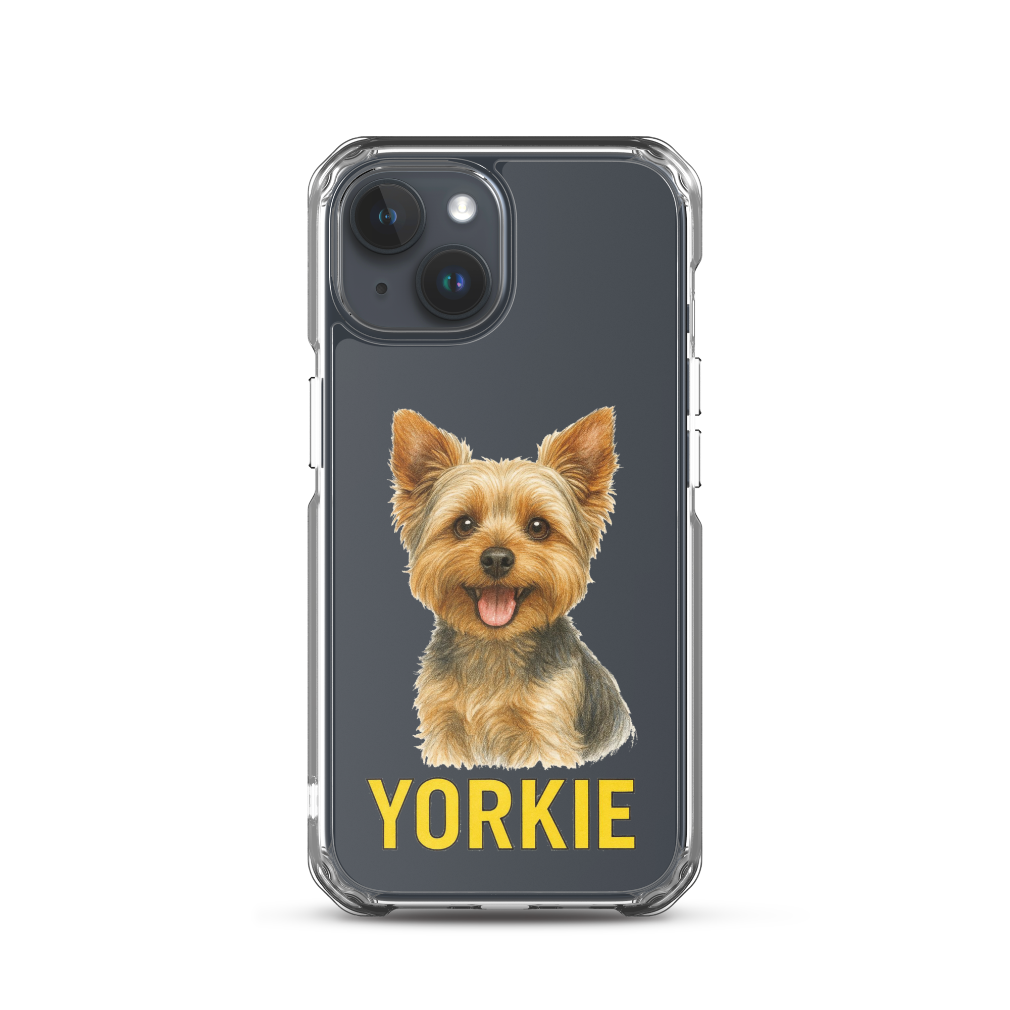 Yorkie Clear Case for iPhone