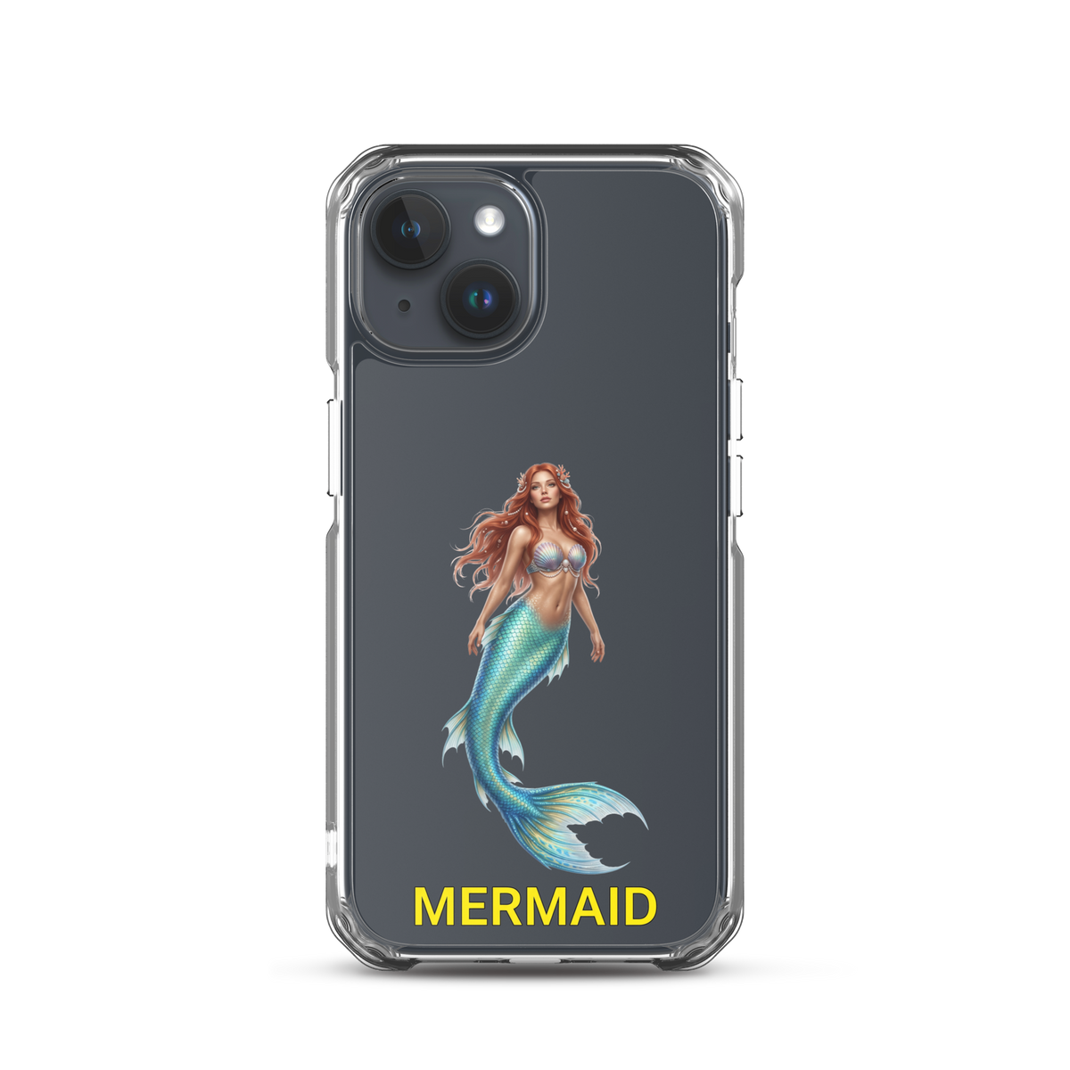 Mermaid Clear Case for iPhone®