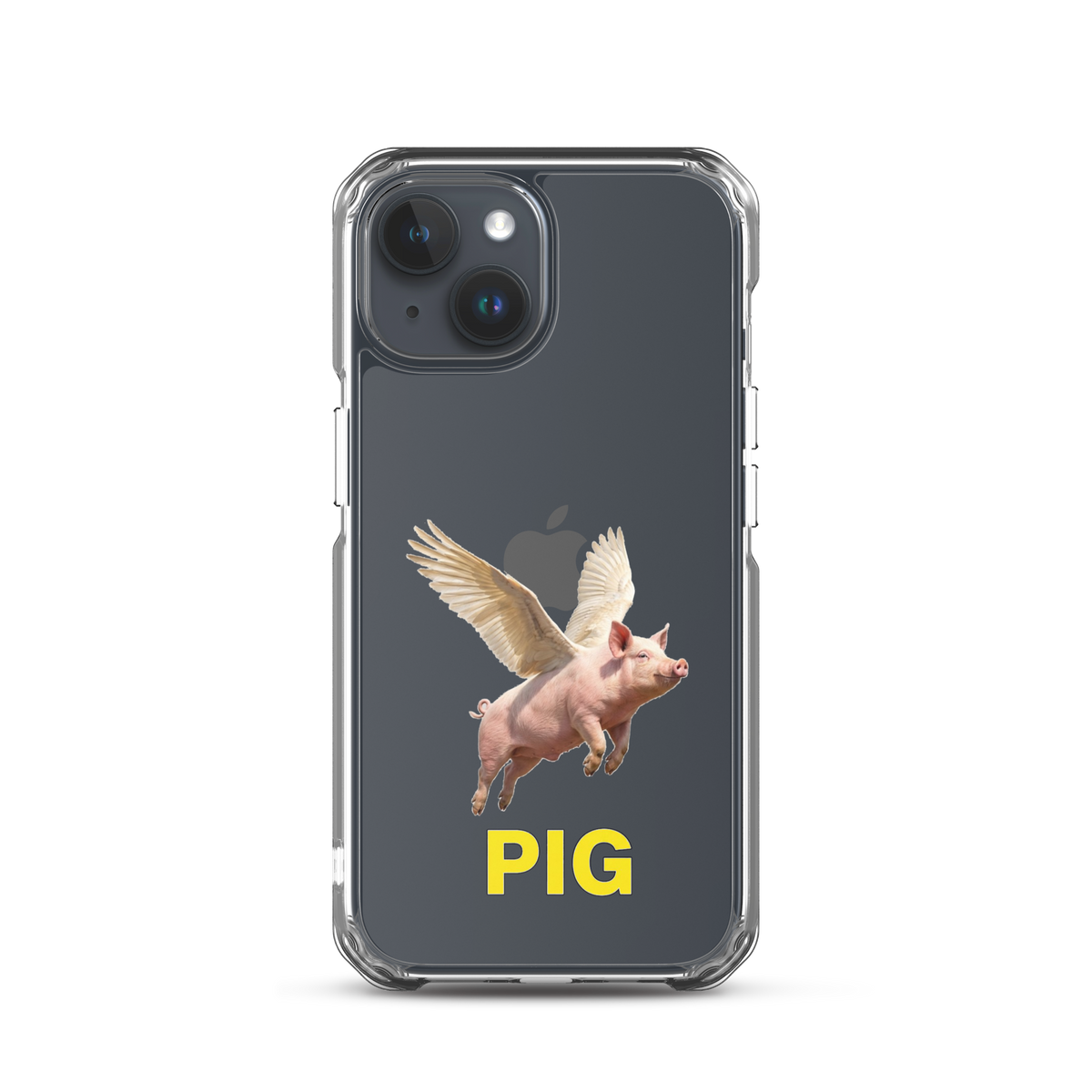 Flying Pig Clear Case for iPhone®