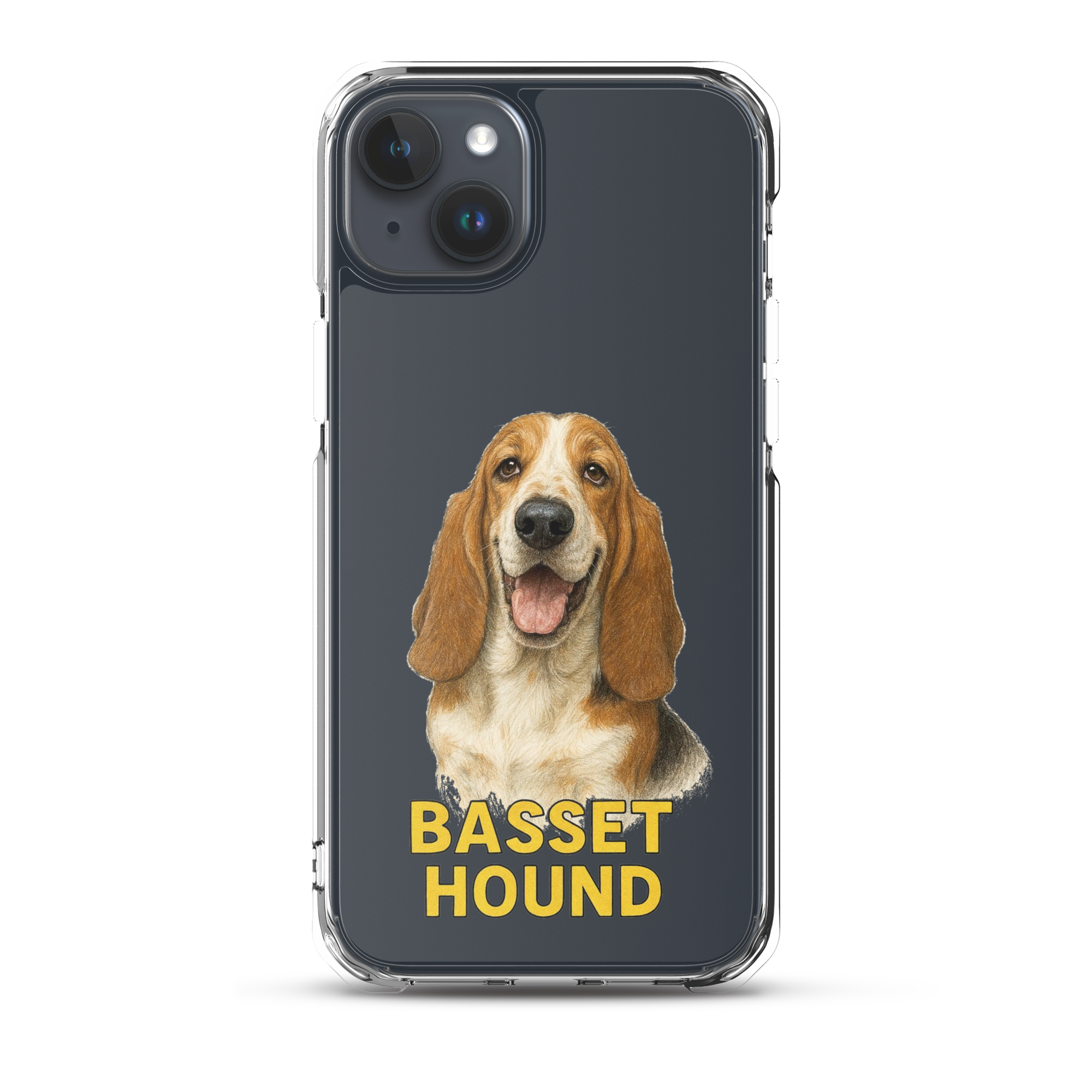 Basset Hound Clear Case for iPhone