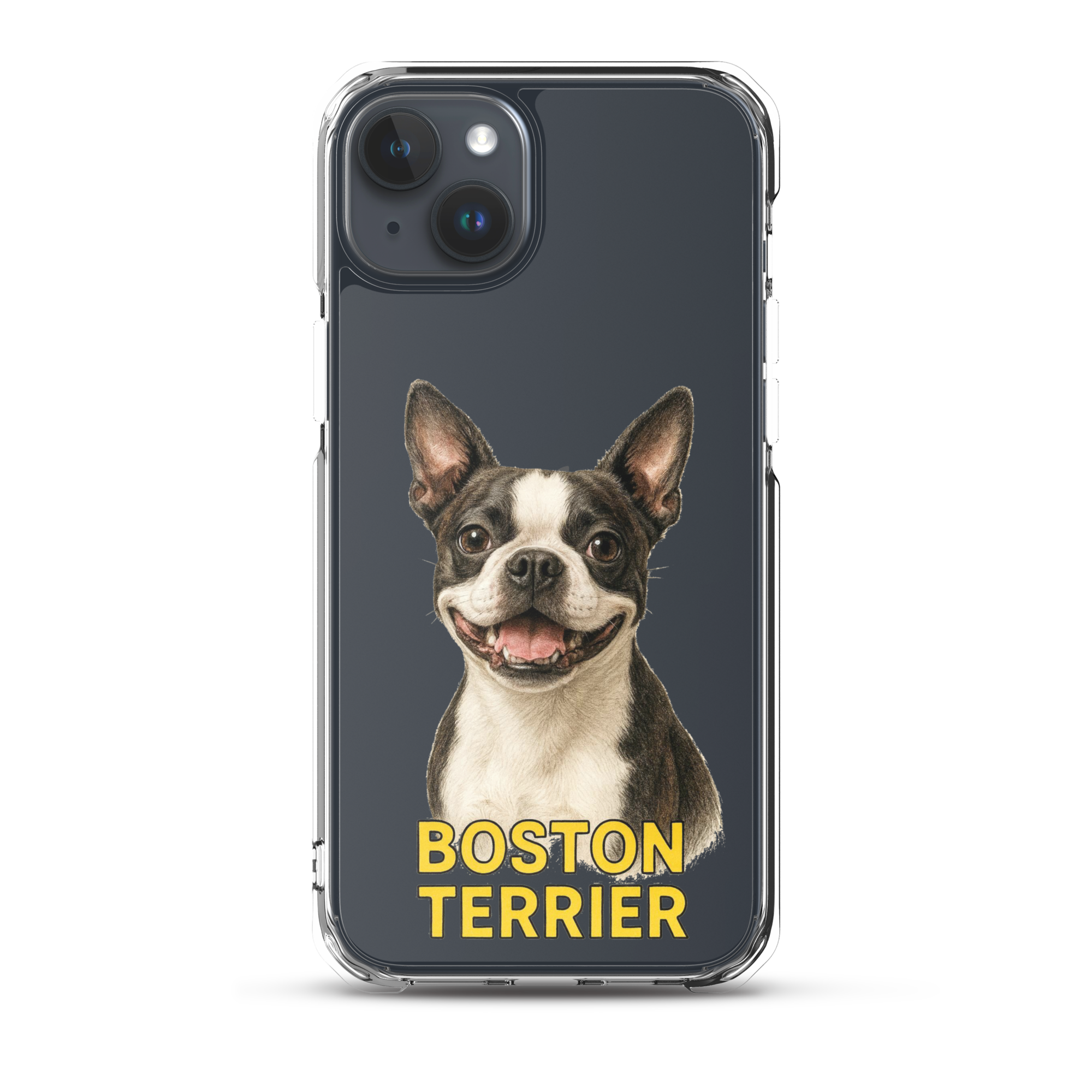 Boston Terrier Clear Case for iPhone