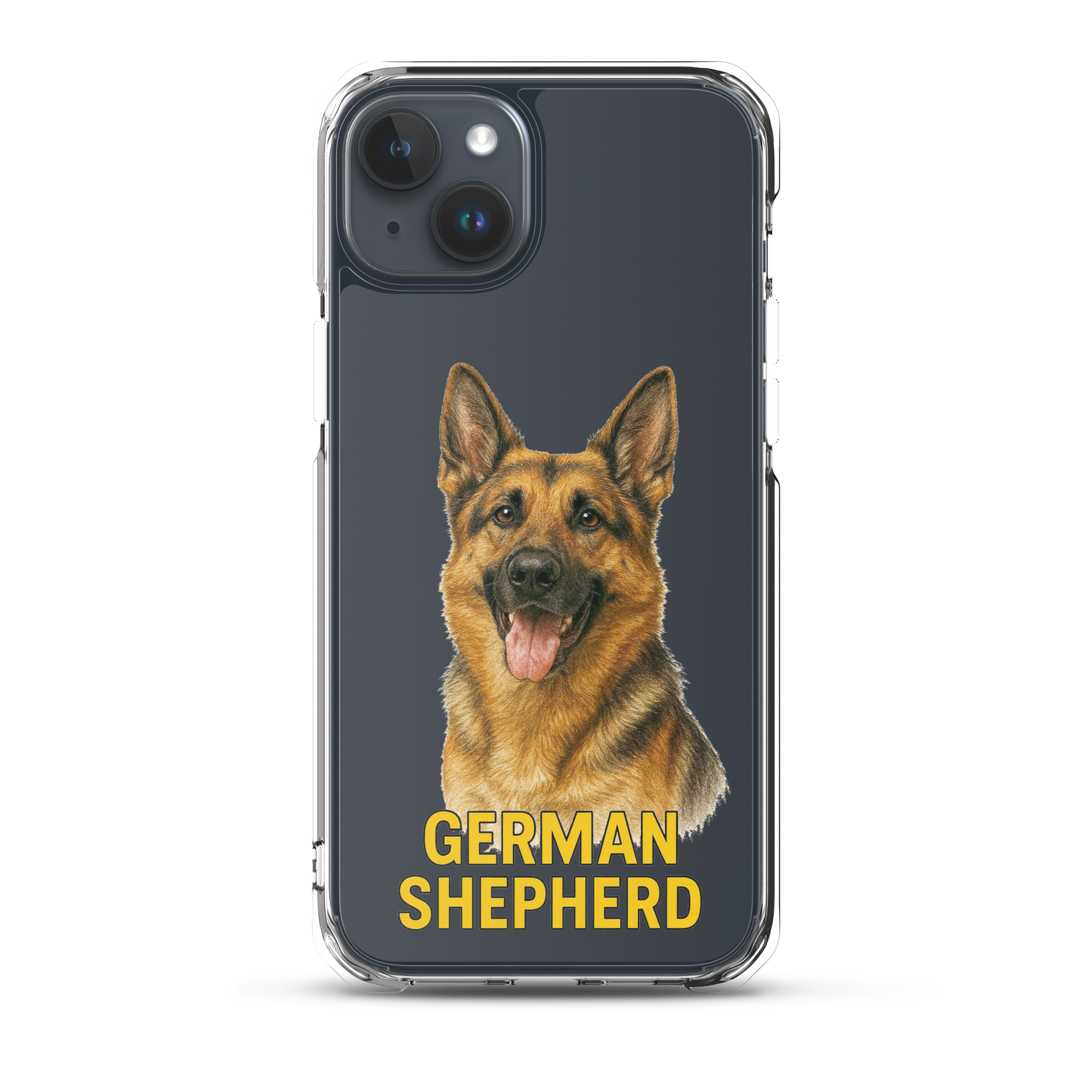 German Shepherd Clear Case for iPhone