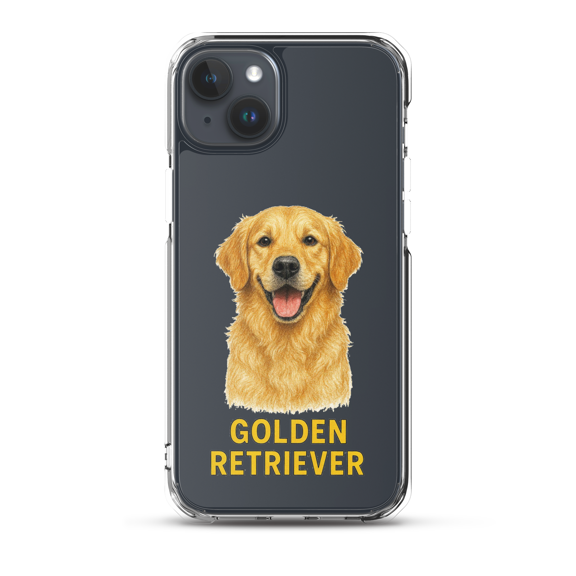 Golden Retriever Clear Case for iPhone