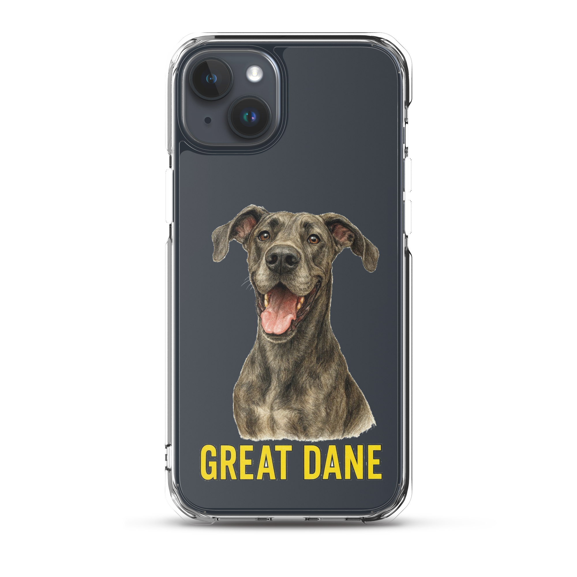 Great Dane Clear Case for iPhone