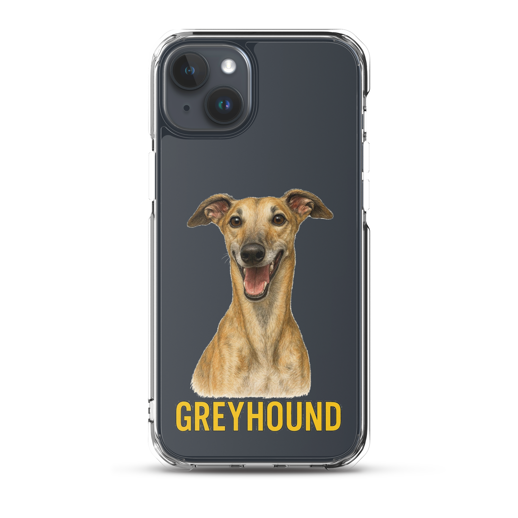 Greyhound Clear Case for iPhone