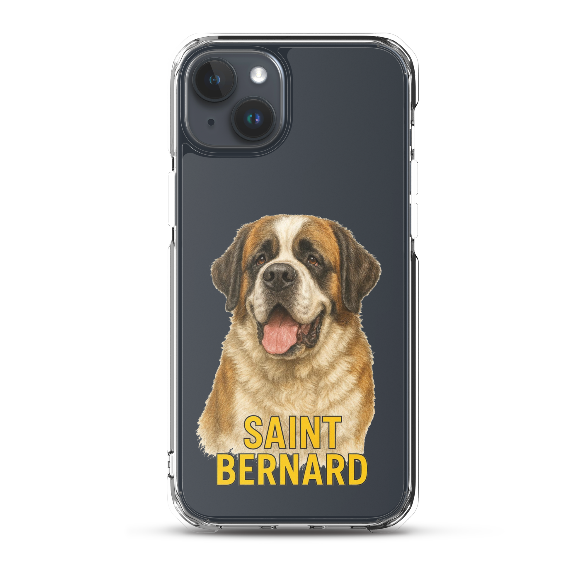 Saint Bernard Clear Case for iPhone