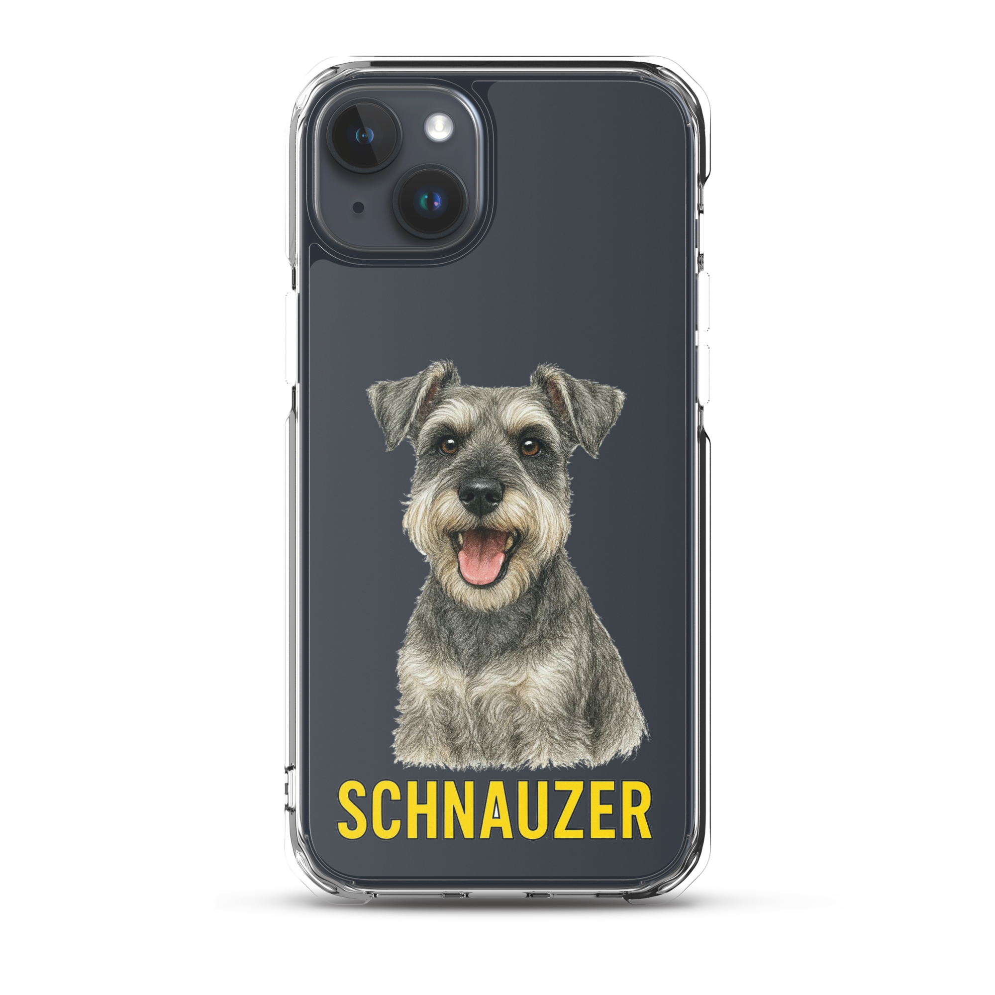 Schnauzer Clear Case for iPhone